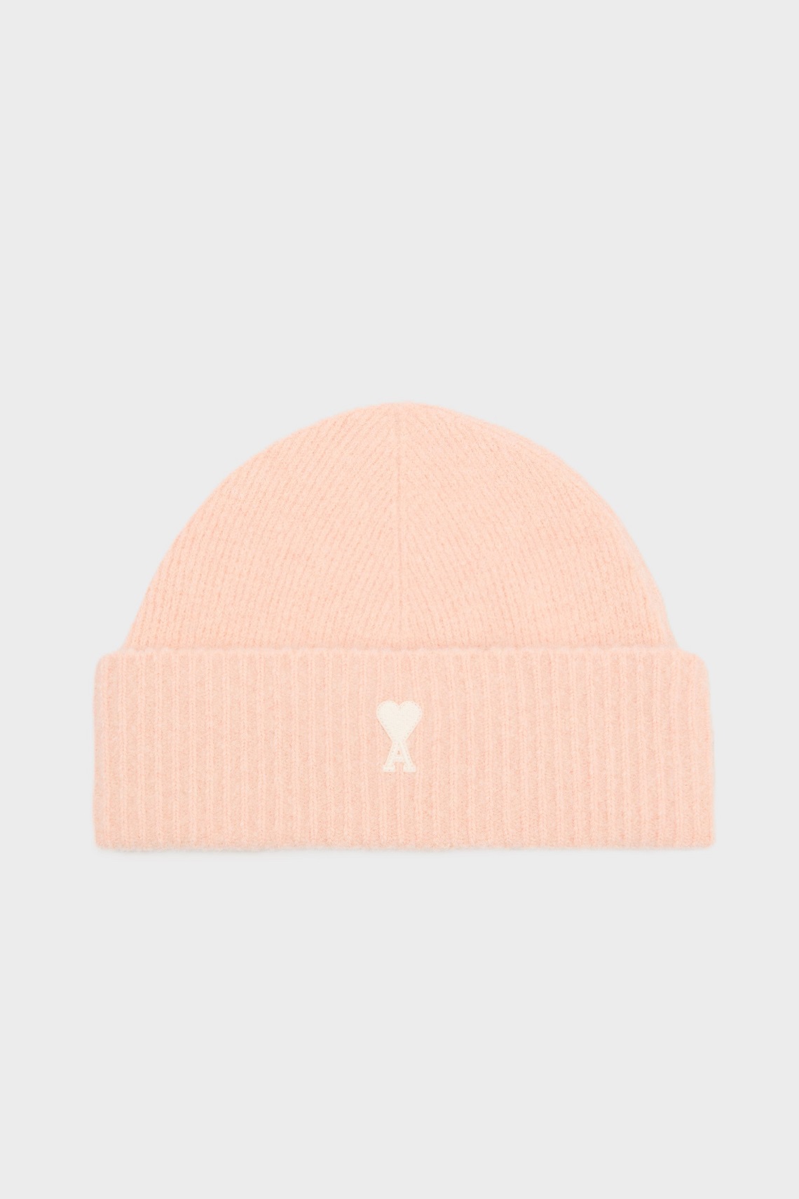 AMI PARIS de Coeur Beanie in Powder/Off White