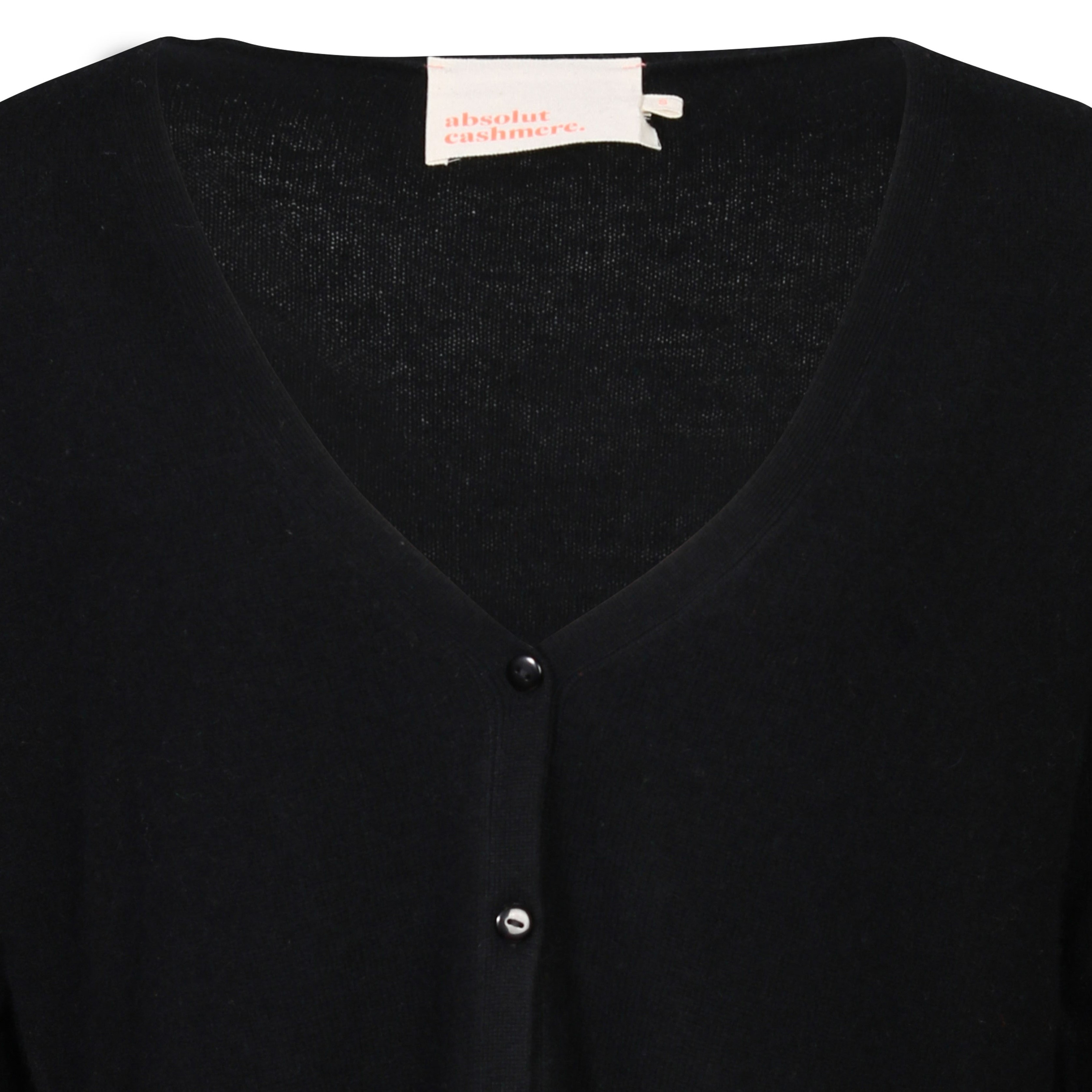Absolut Cashmere Antigone Cardigan in Noir XS