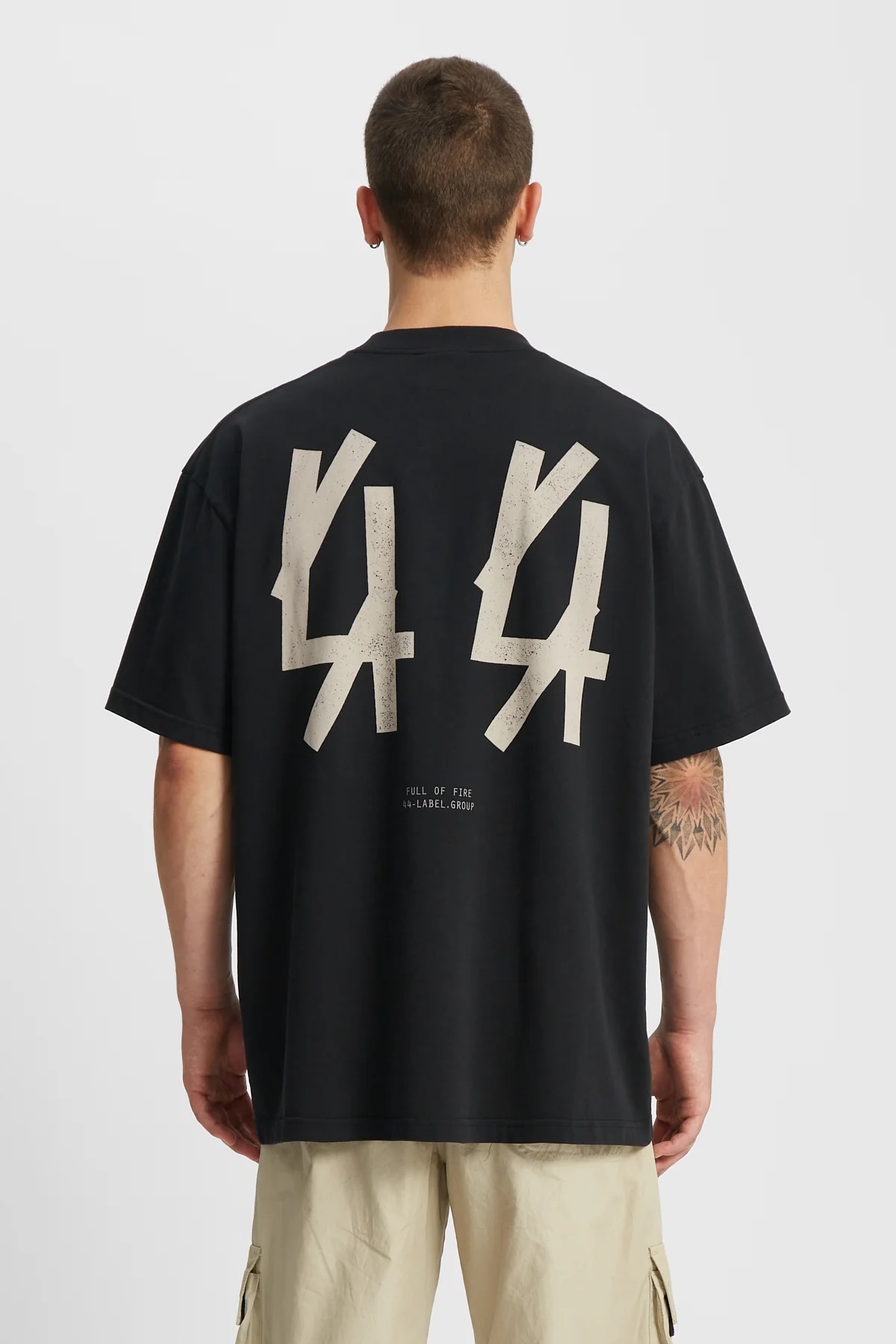 44 LABEL GROUP Guest List T-Shirt in Black