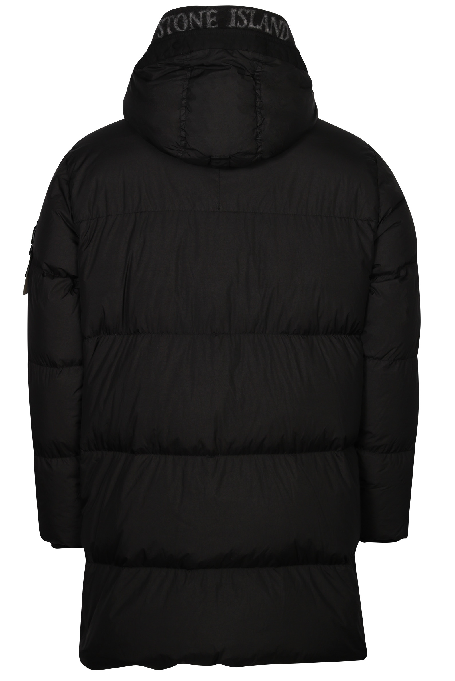 Stone Island Crinkle Reps NY Down Parka Black L