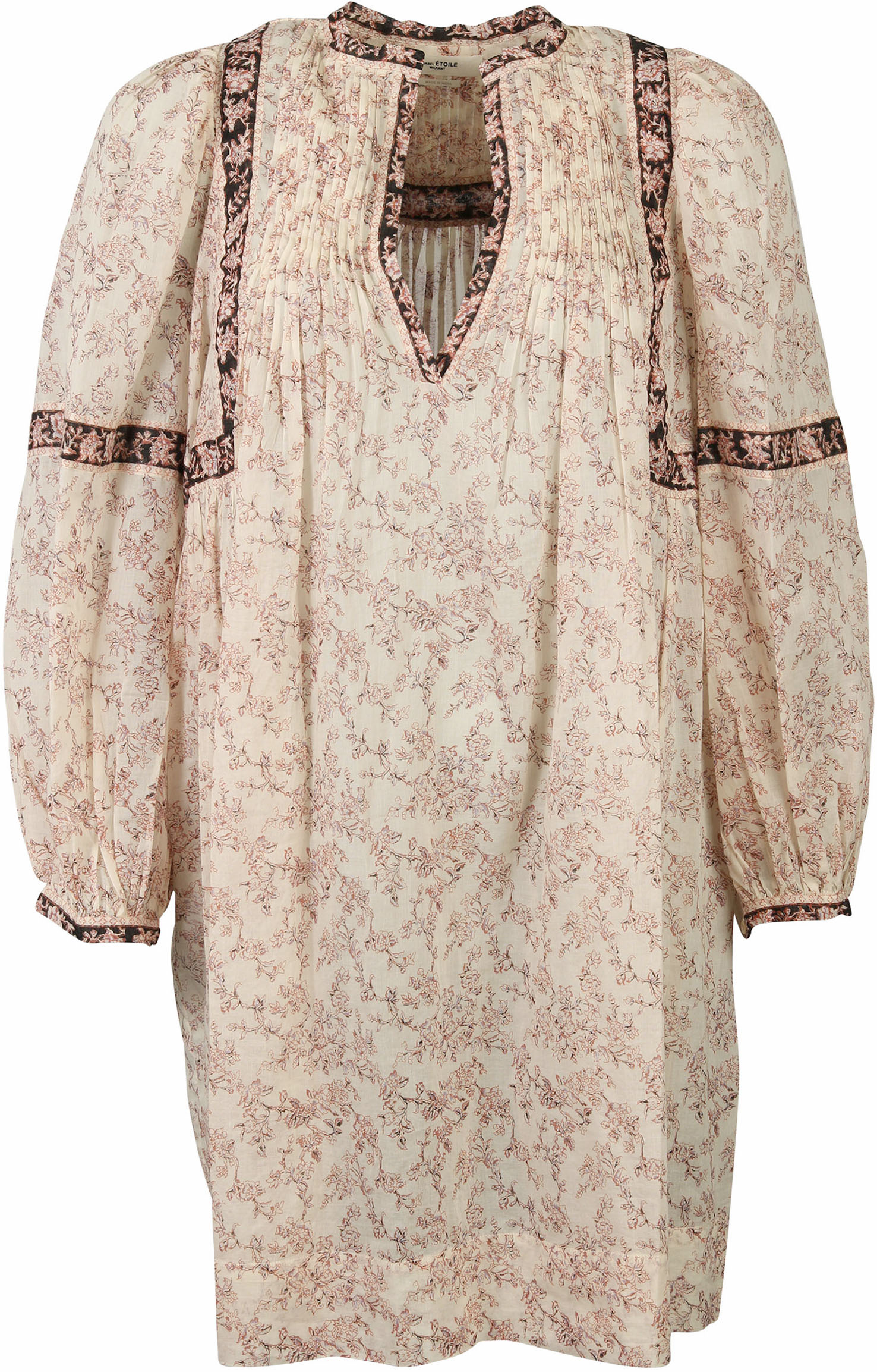 Isabel Marant Etoile Dress Virginie Ecru Printed