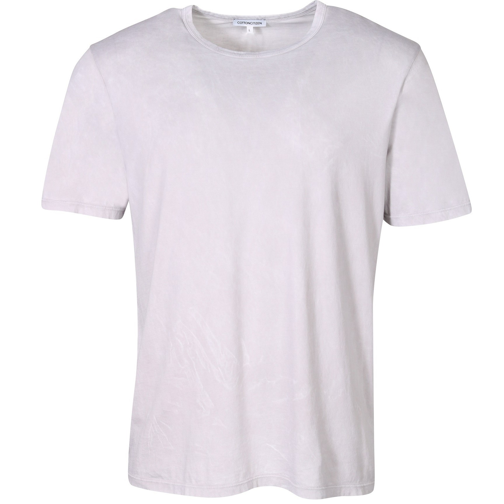 COTTON CITIZEN Classic Crewneck Tee in Vintage Silver COTTON CITIZEN Classic Crewneck Tee in Vintage Silver