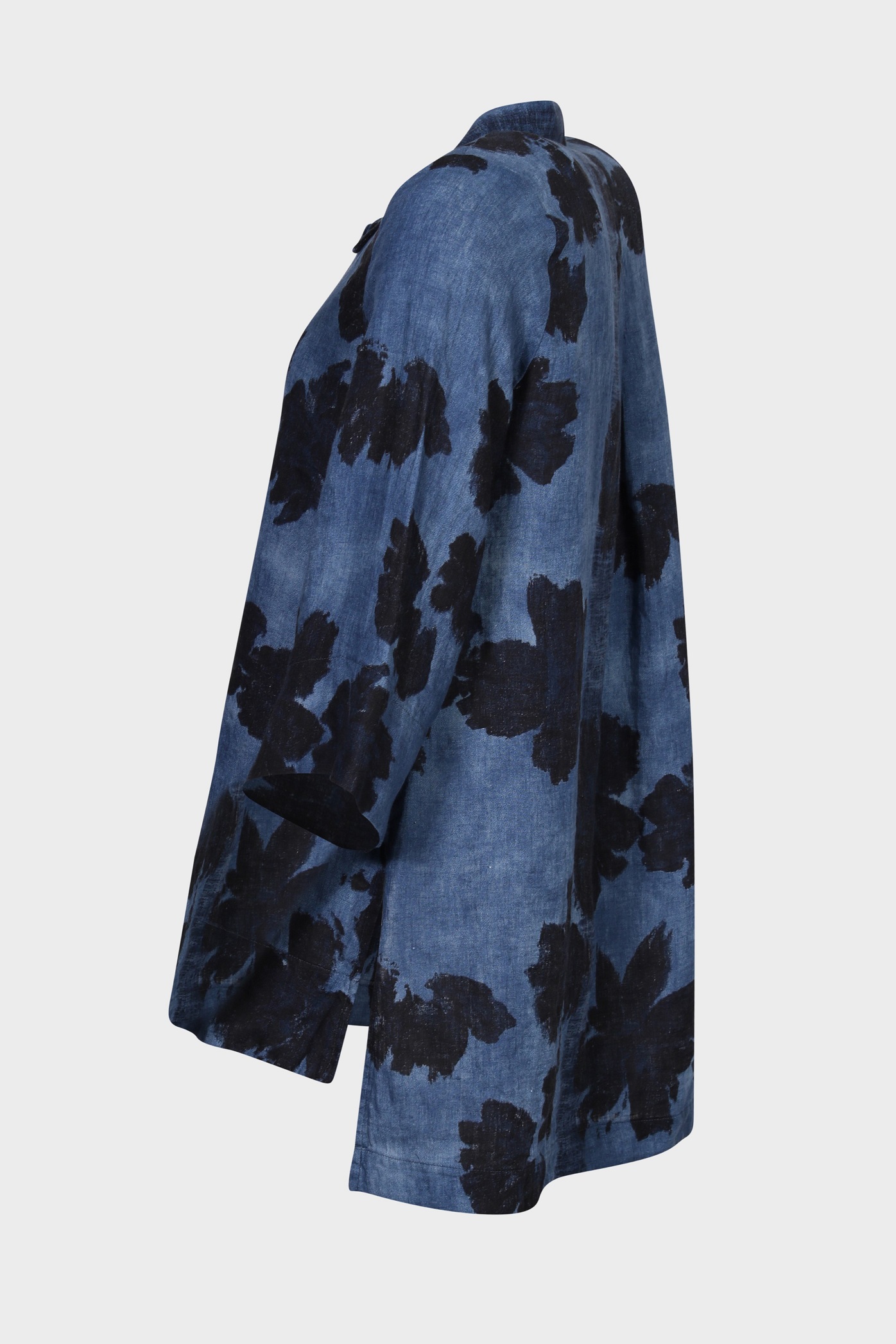 TANDEM Linen Blouse in Blue