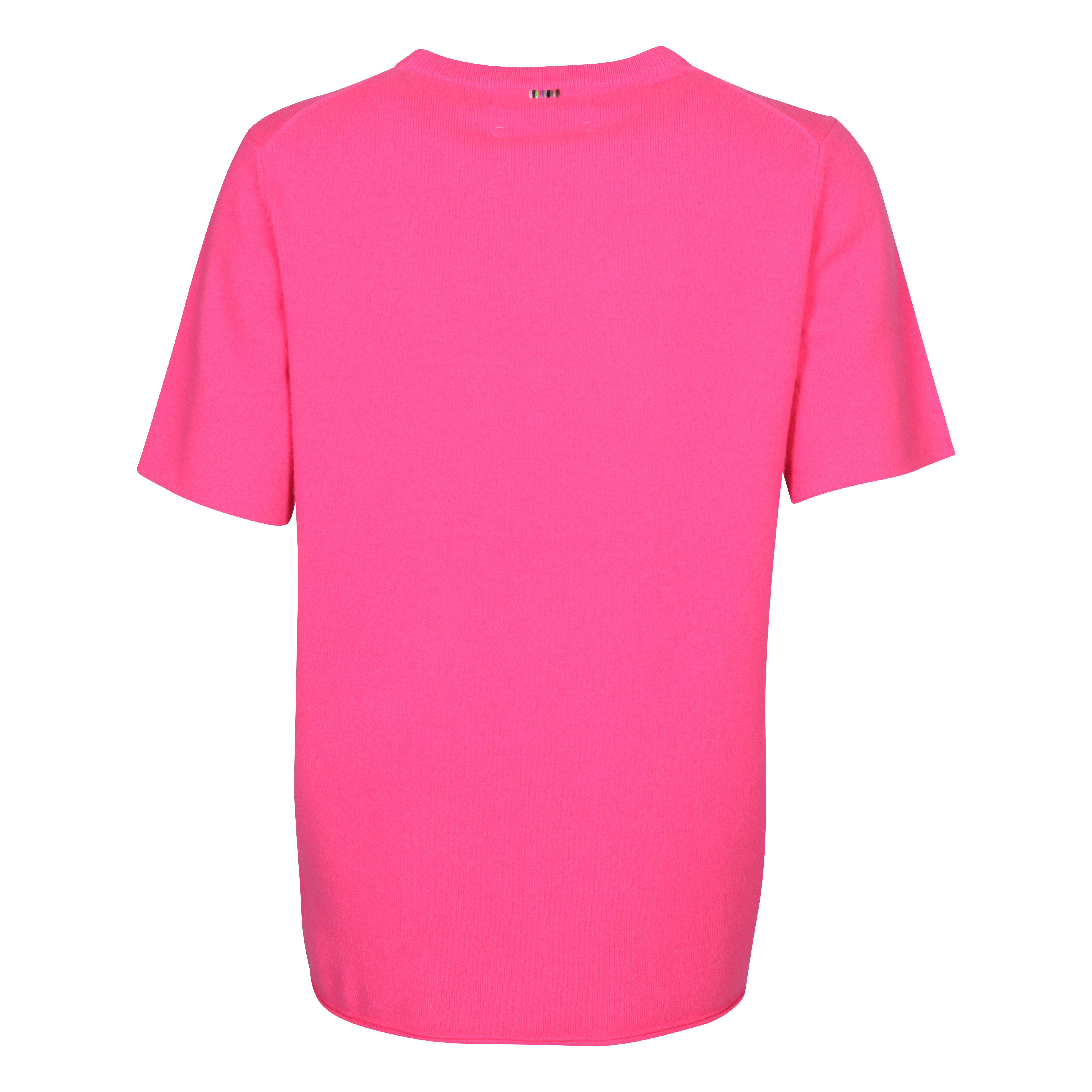 Extreme Cashmere Top N°64 Tshirt in Fluo Pink