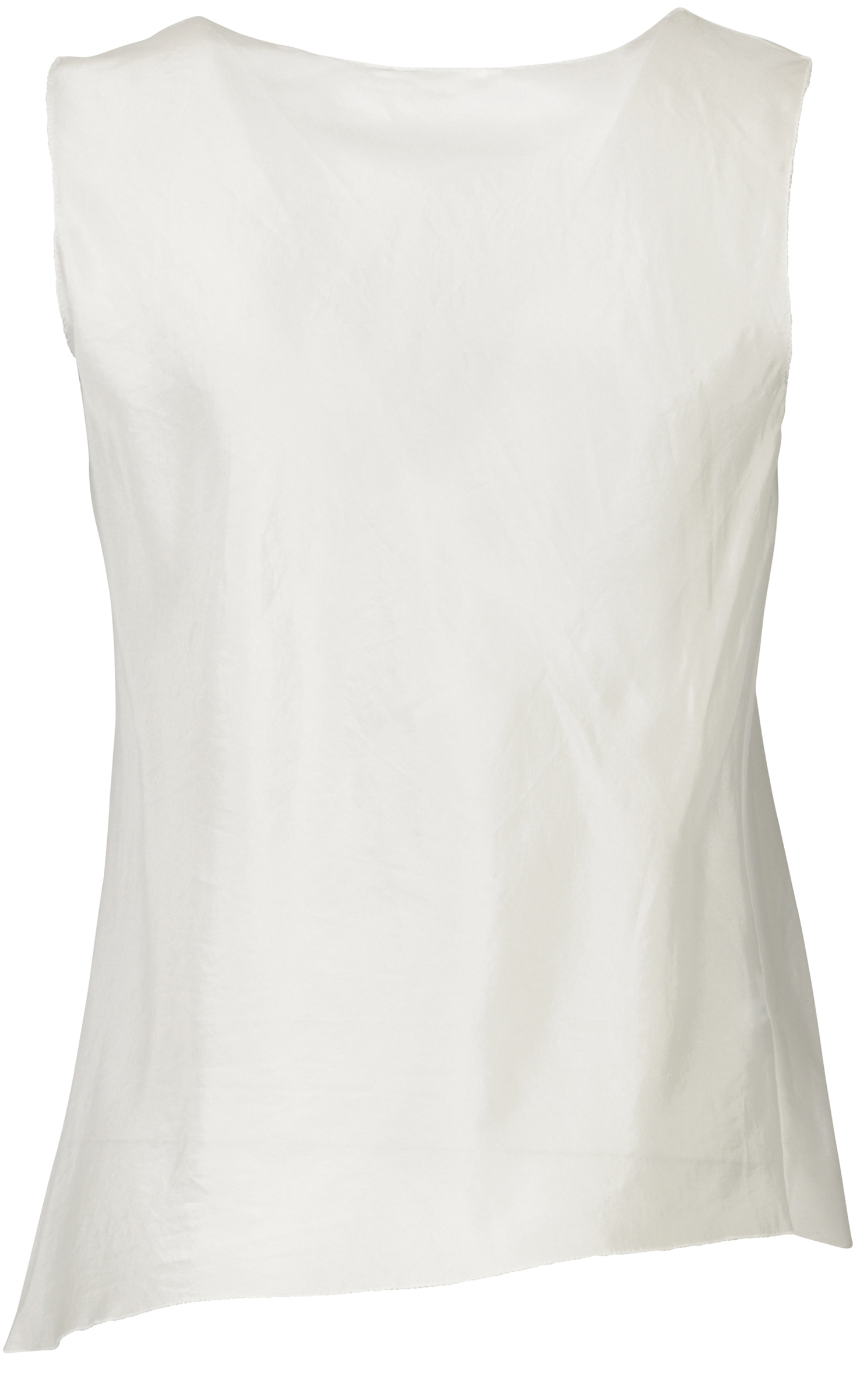 Susanne Bommer Silk Tank Top Clear White 38