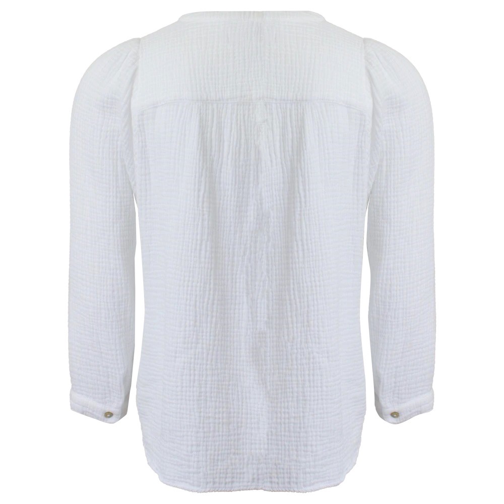 HONORINE Blouse in White L