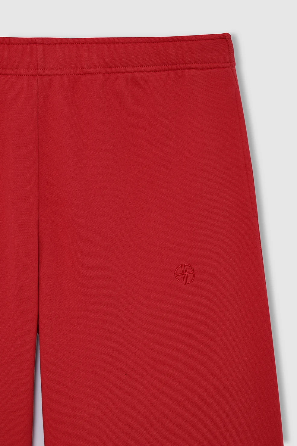 ANINE BING Kacey Sweatpant in Red