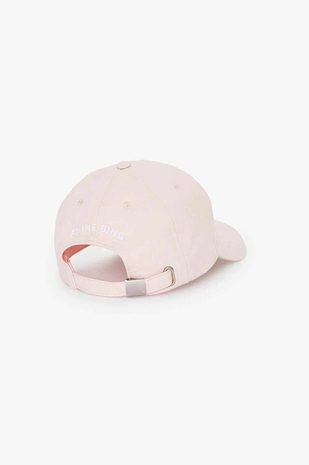 Anine Bing Jeremy Baseball Cap in Washed Pink