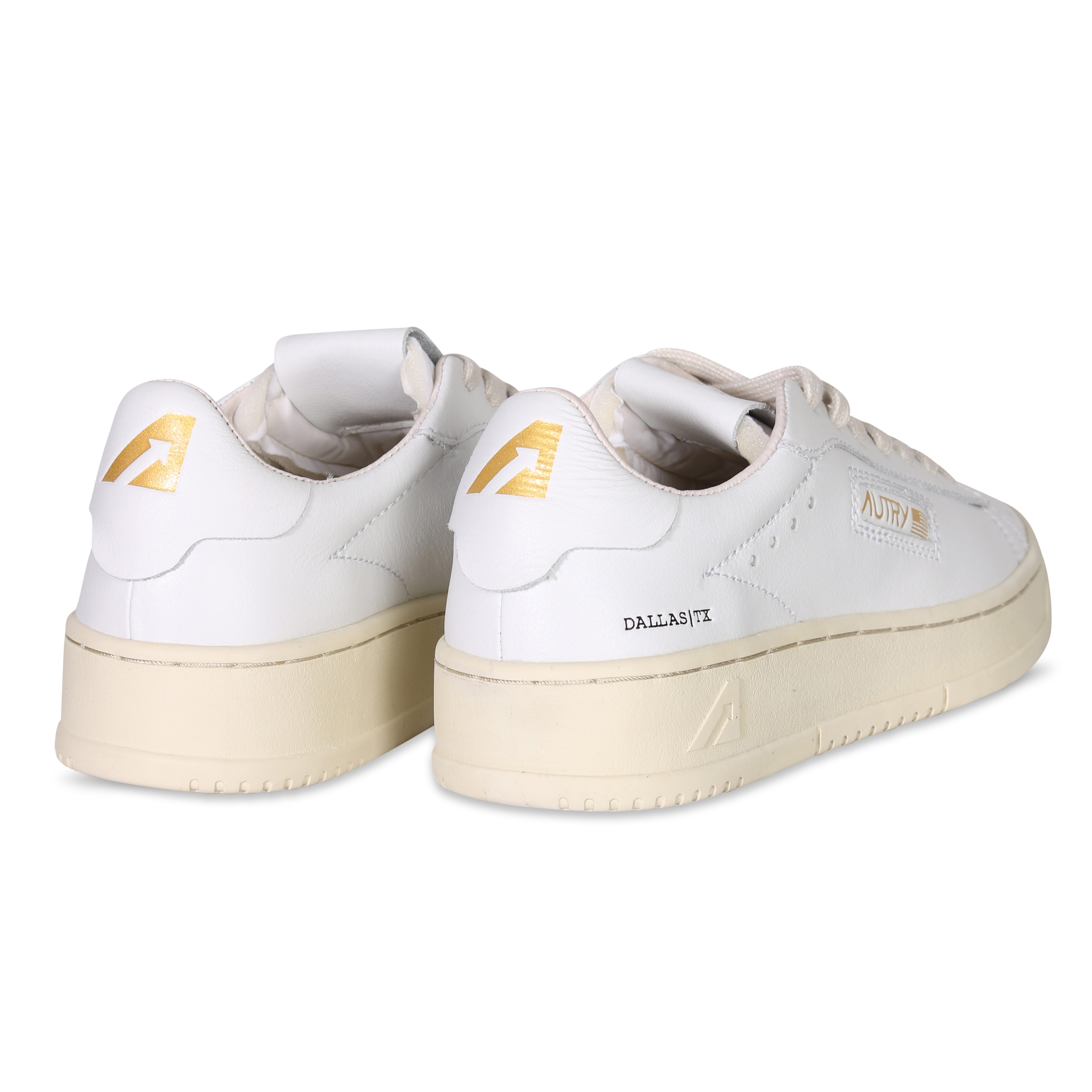 Autry Action Shoes Dallas Low Sneaker White/Platinum 35