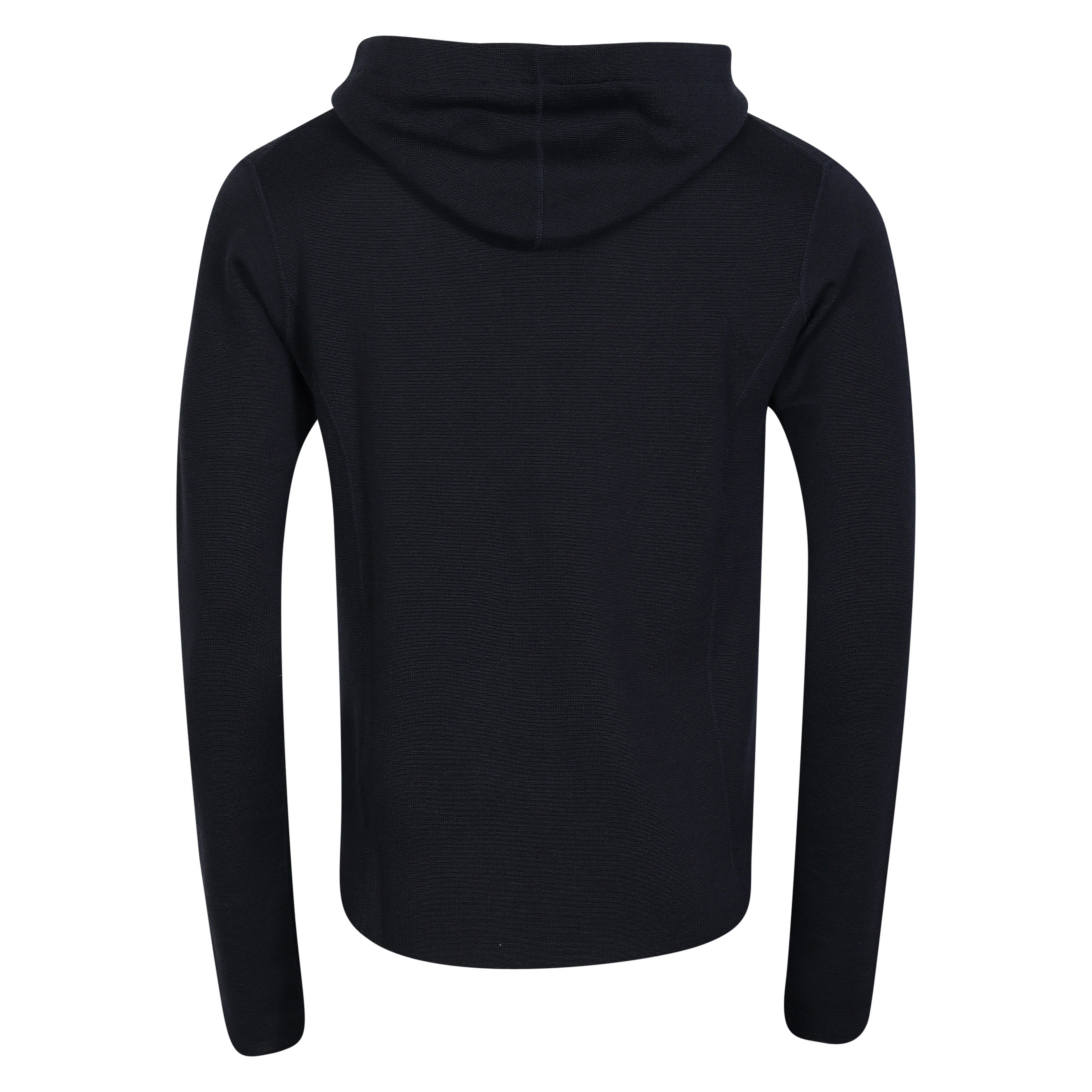 Hannes Roether Knit Hoodie Dark Navy