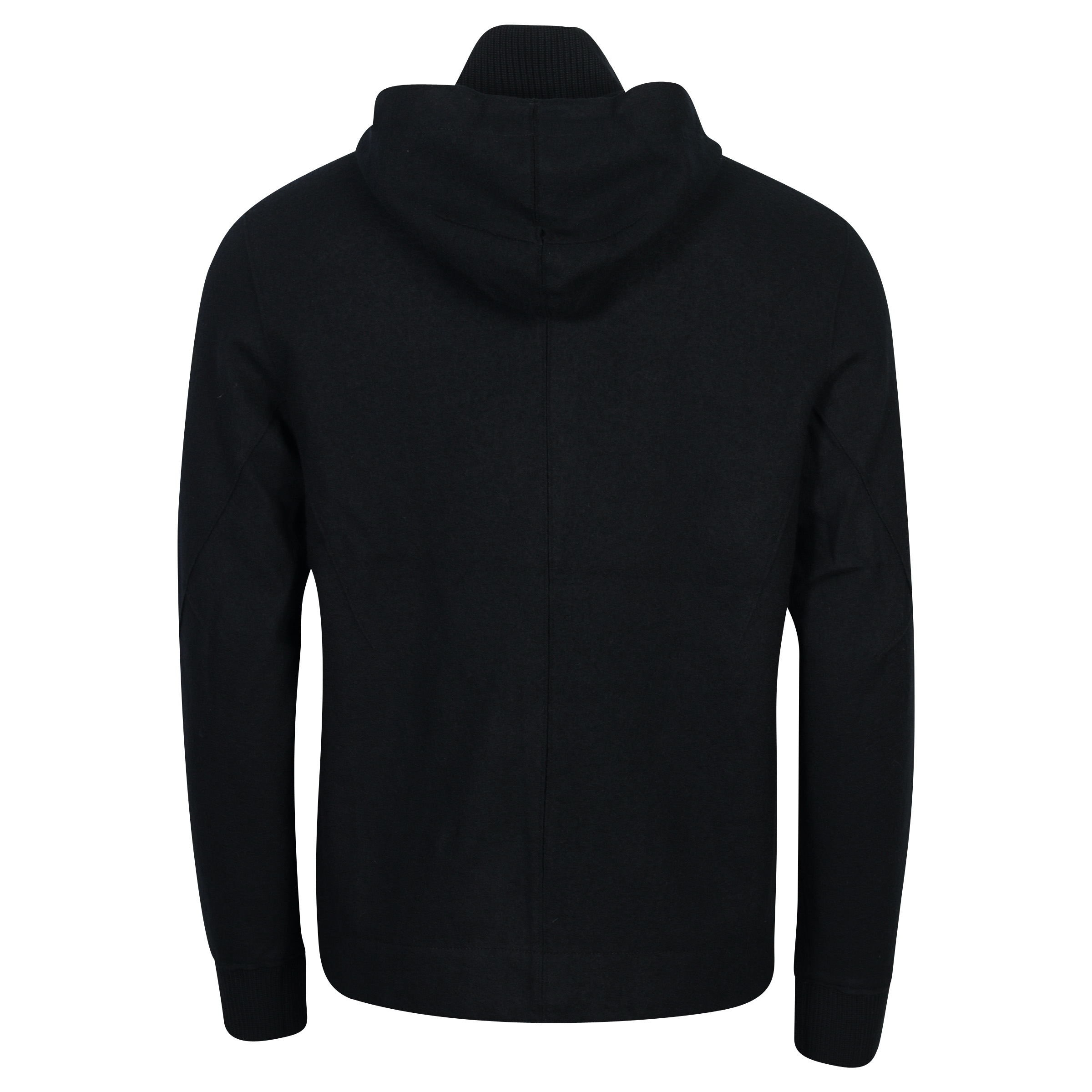 Transit Uomo Hooded Zip Knit Cardigan Black L