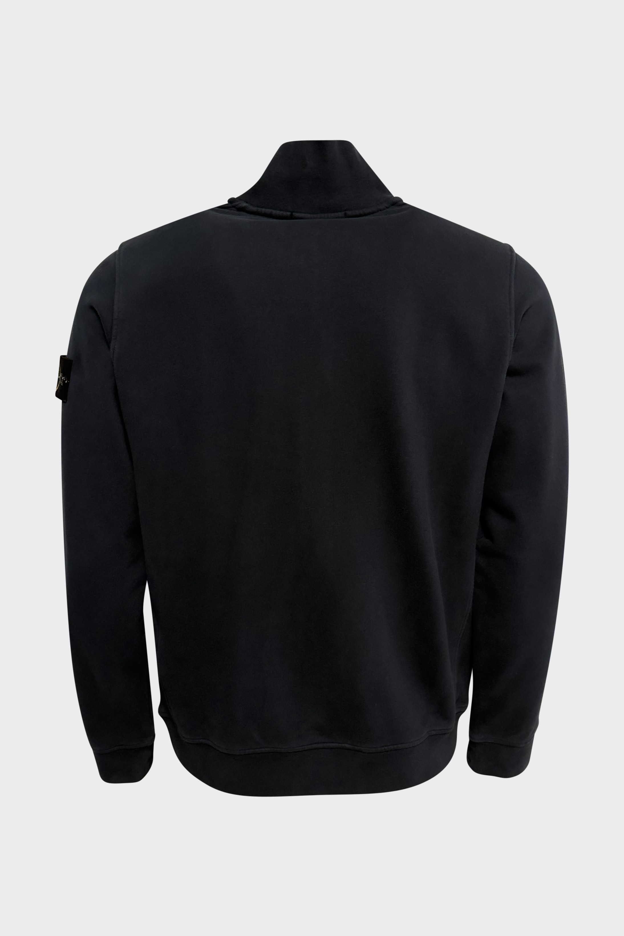 STONE ISLAND Zip Sweatshirt in Navy STONE ISLAND Zip Sweatshirt in Navy