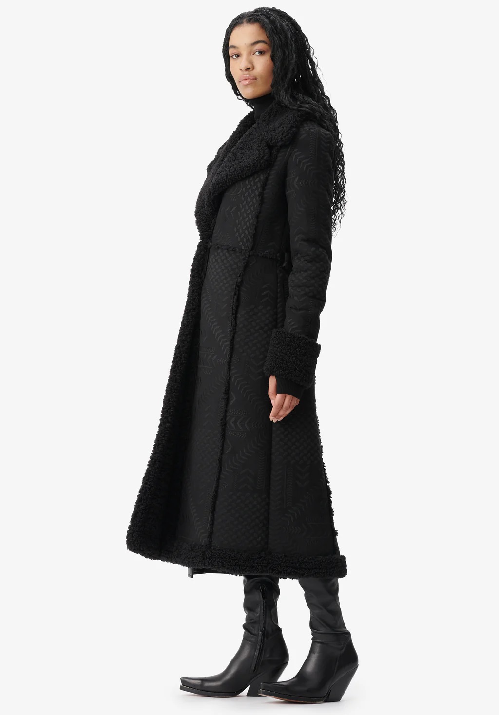 LALA BERLIN Coat Osia in Heritage Star