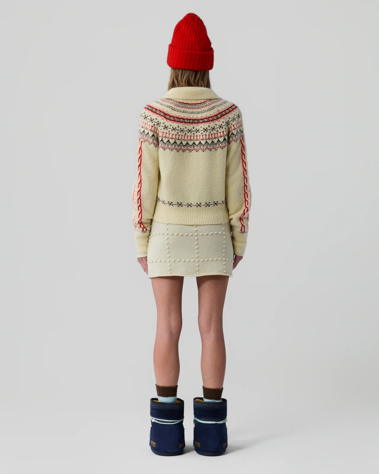 GUEST IN RESIDENCE Cloud Chalet Knit Sweater in Mist