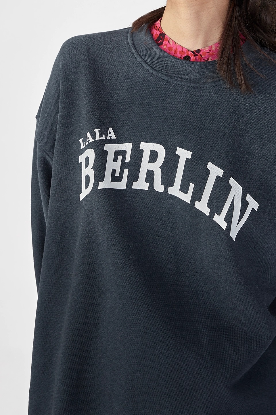 LALA BERLIN Sweatshirt in Foggy Grey L