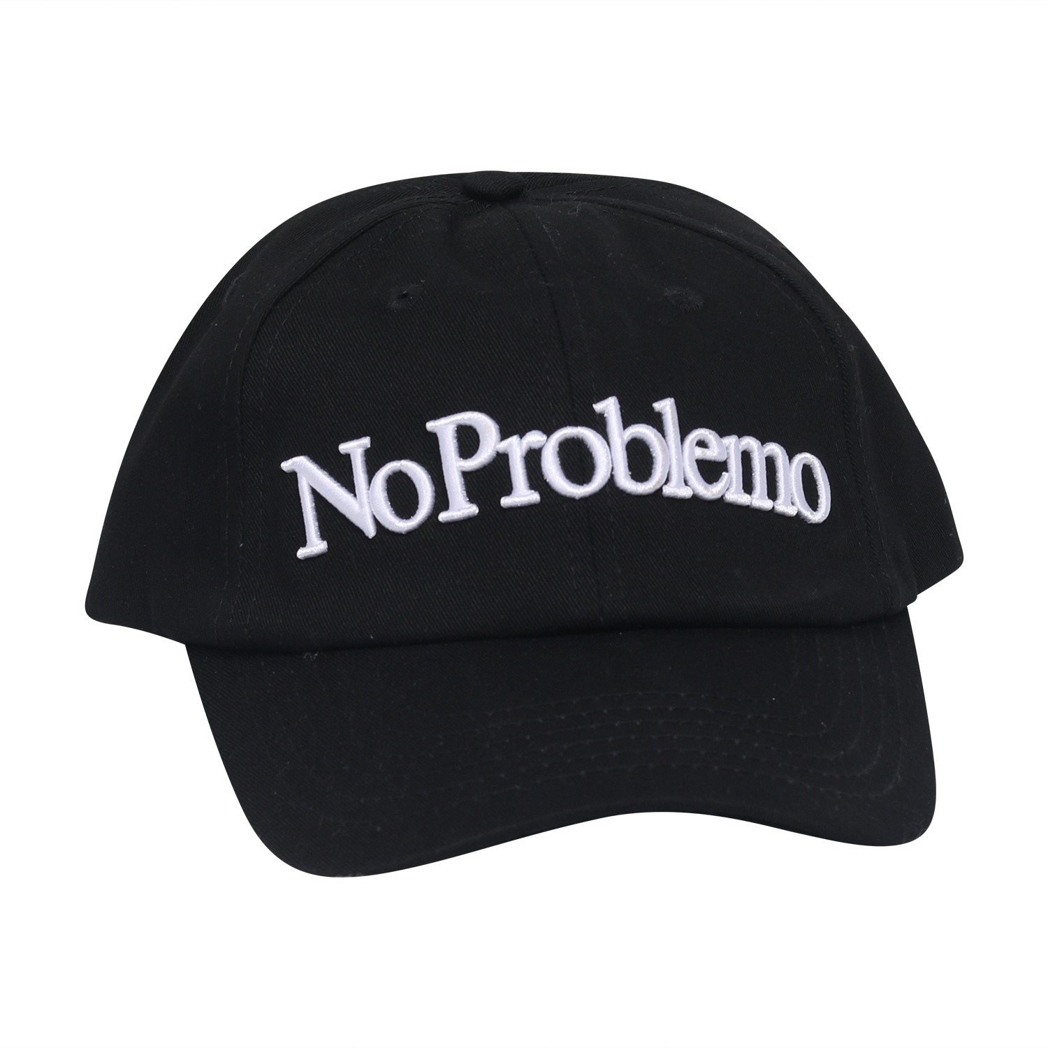 Unisex Aries Classic No Problemo Cap in Black
