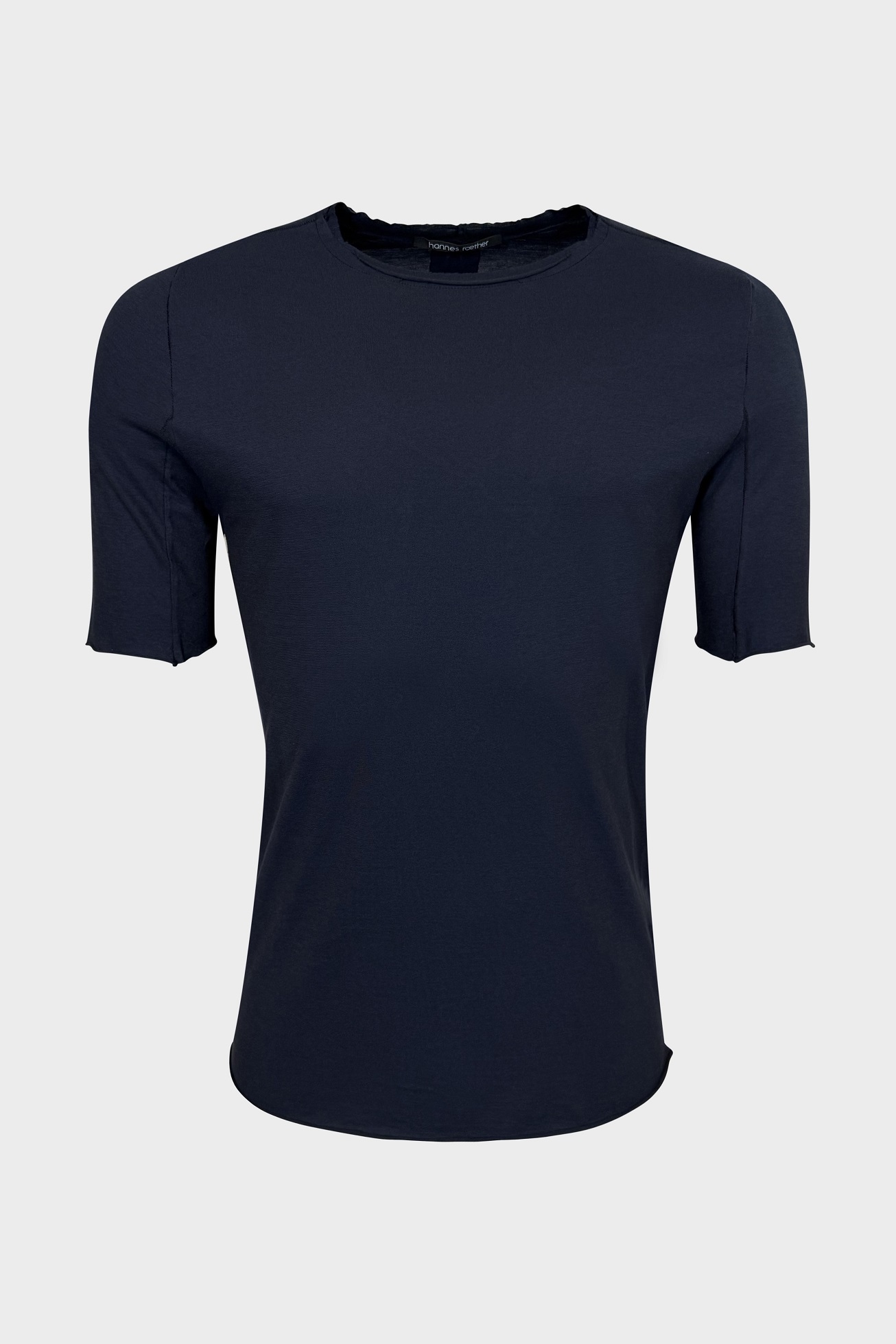 HANNES ROETHER T-Shirt in Navy