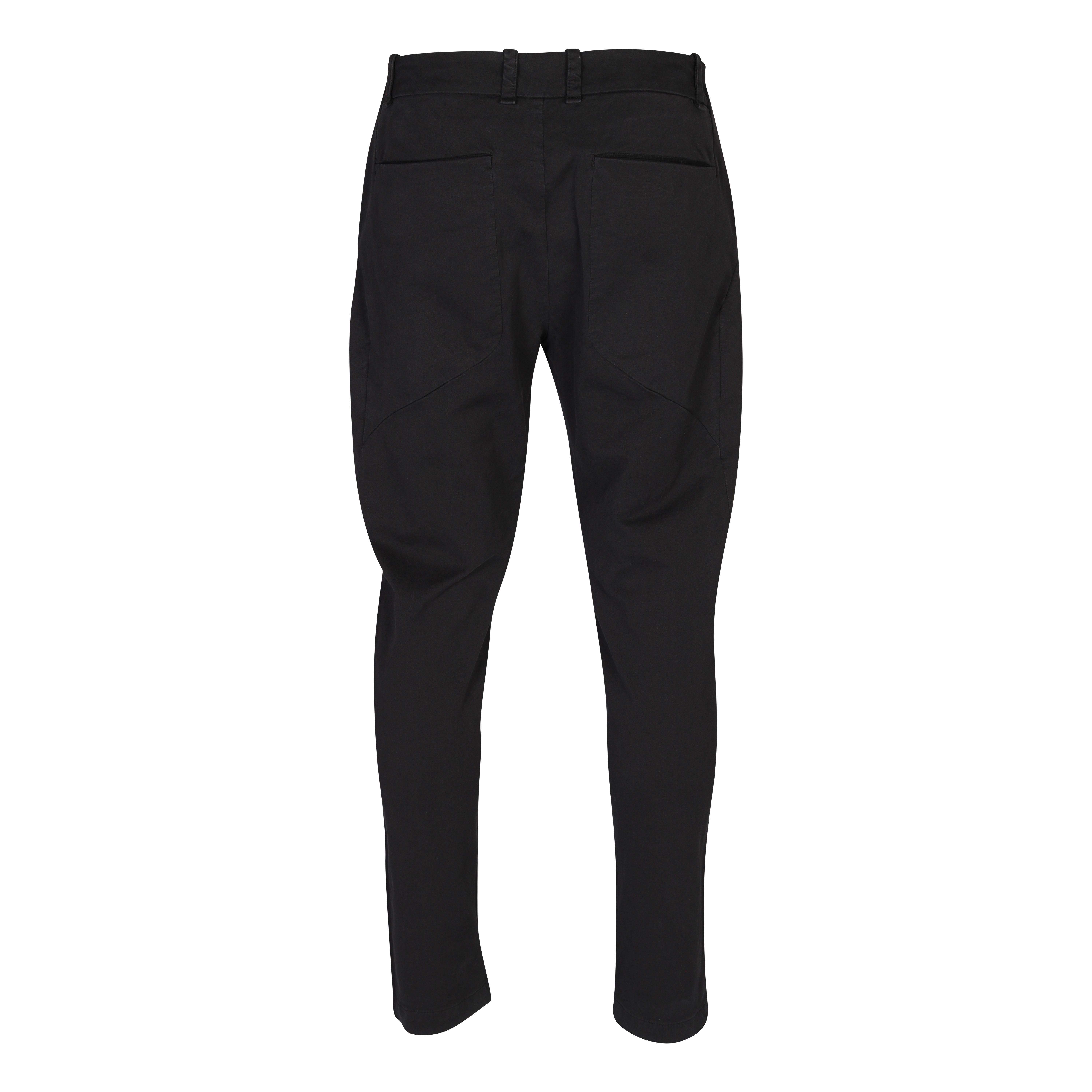 Transit Uomo Cotton Pant in Black S