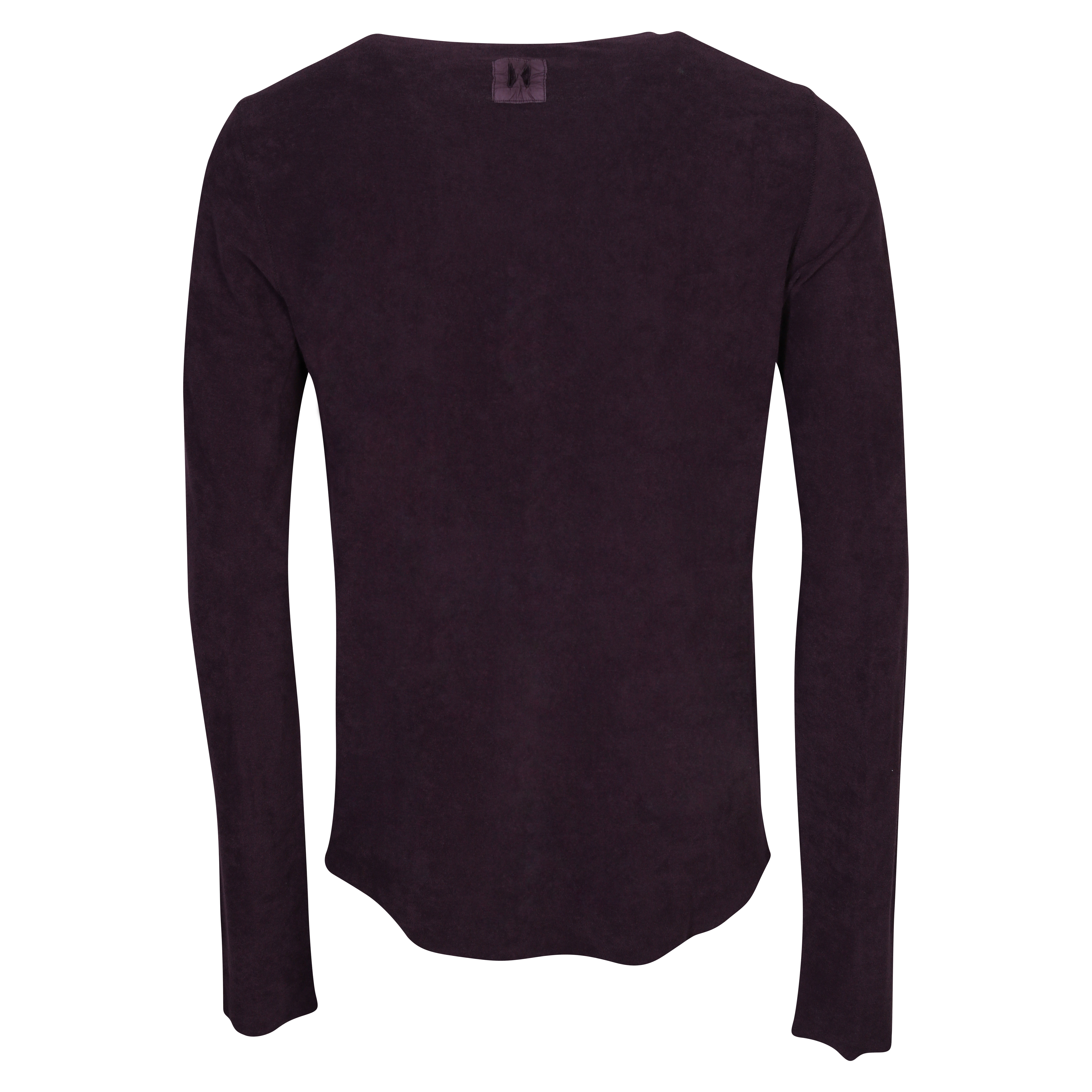 Hannes Roether Frottee Longsleeve in Aladin