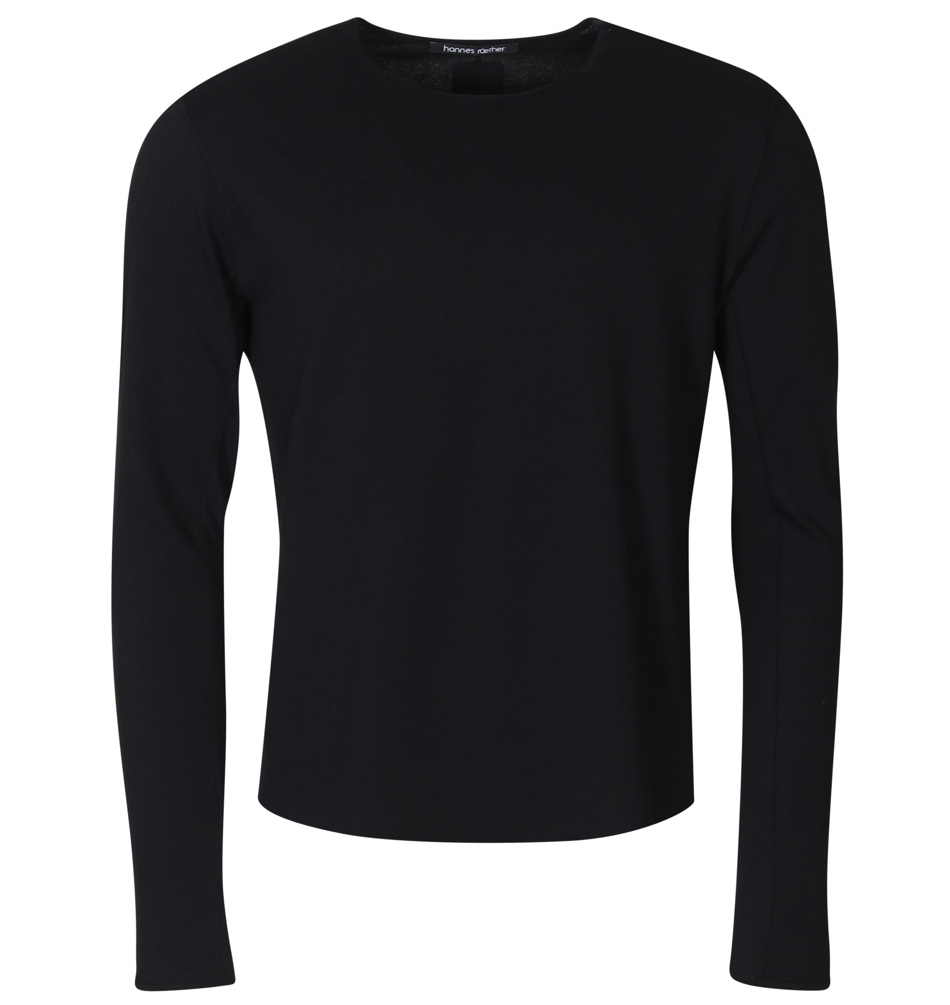 HANNES ROETHER Longsleeve in Black