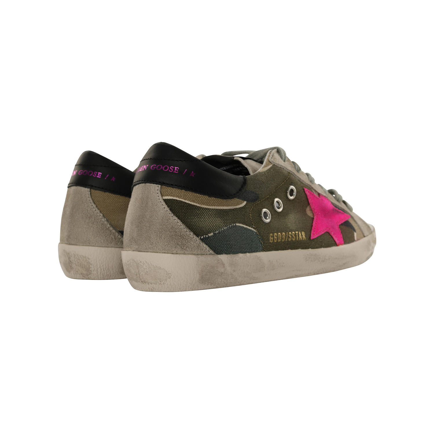 Golden Goose Sneaker Superstar Camo/Fuxia 36