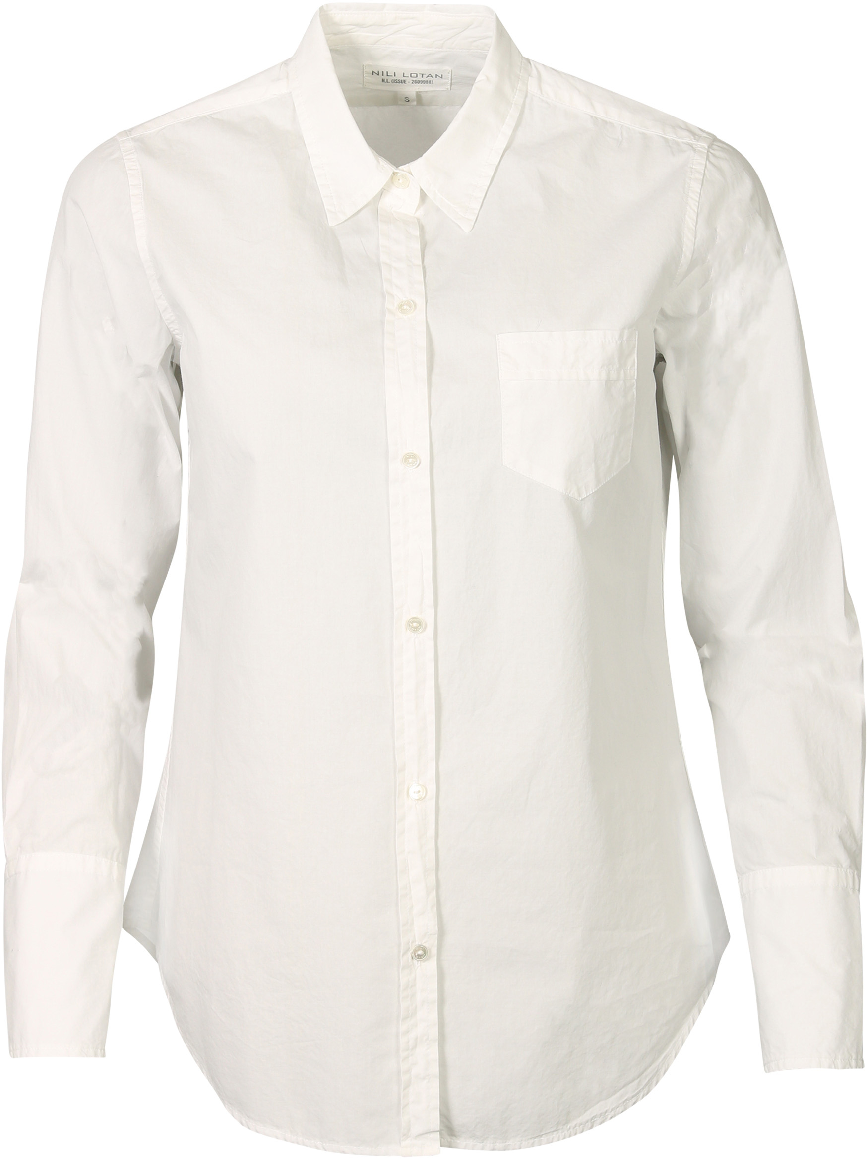 Nili Lotan Cotton Shirt NL White