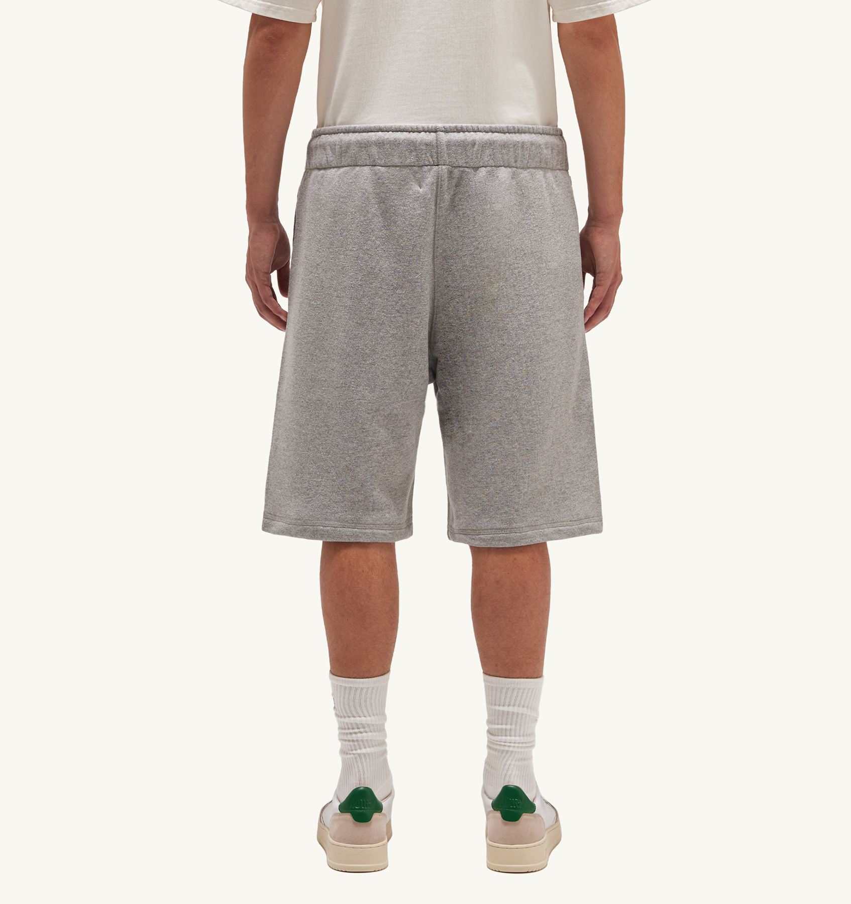 AUTRY ACTION PEOPLE Ease Sweat Shorts in Grey Melange M