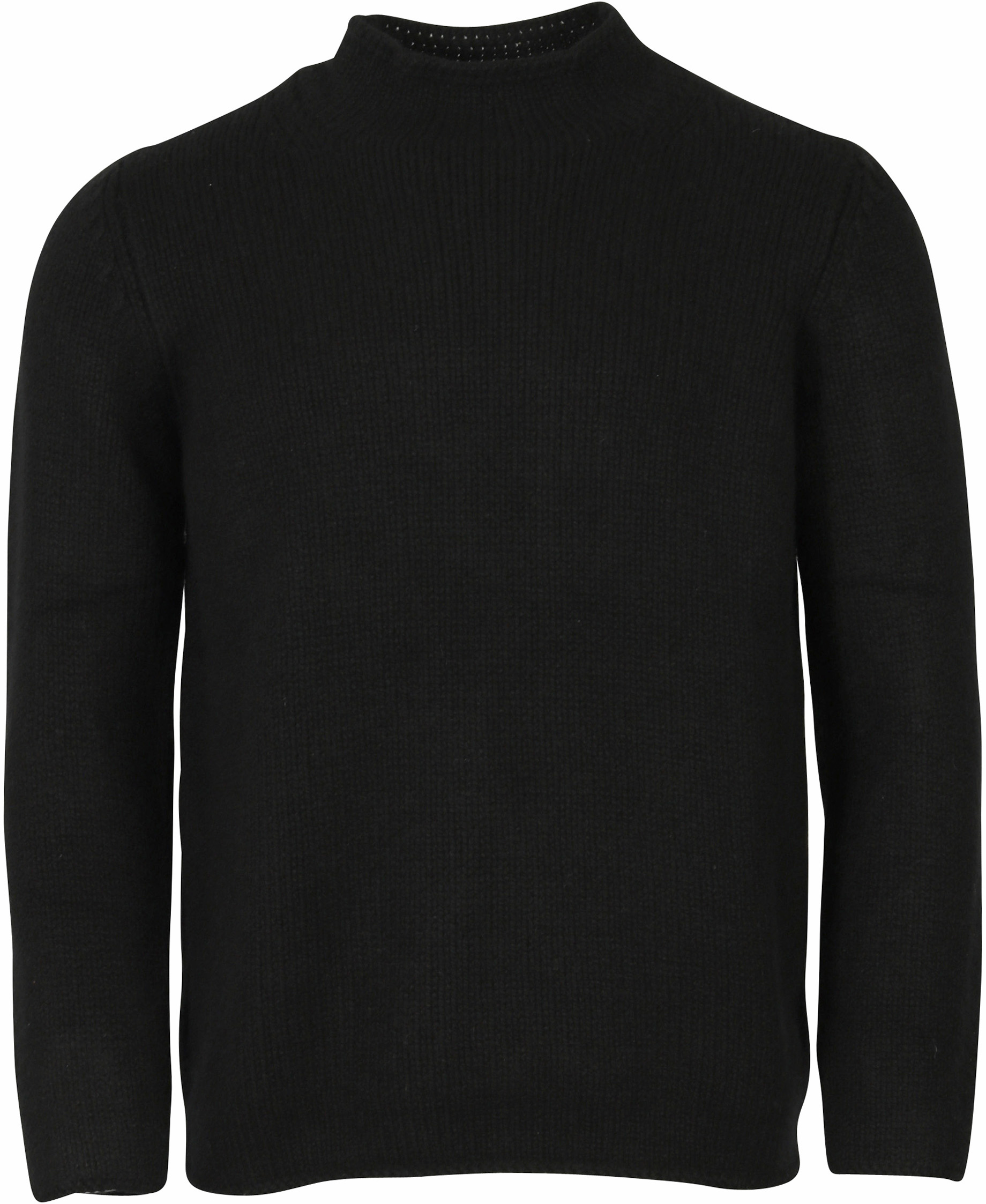 AIDA BARNI Cashmere Turtle Neck Sweater Black
