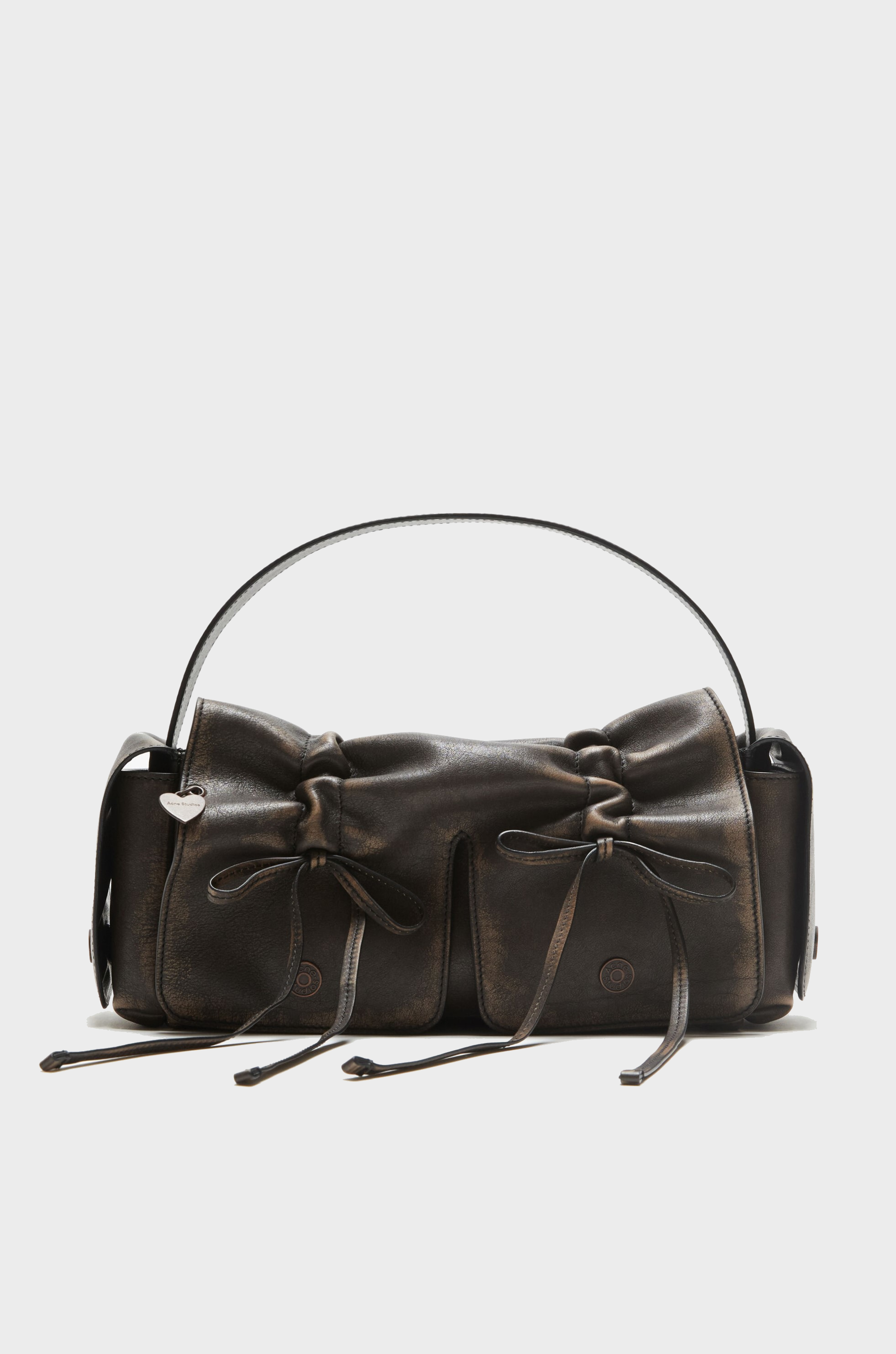 ACNE STUDIOS Multipocket Vintage Bag in Brown/Beige ACNE STUDIOS Multipocket Vintage Bag in Brown/Beige
