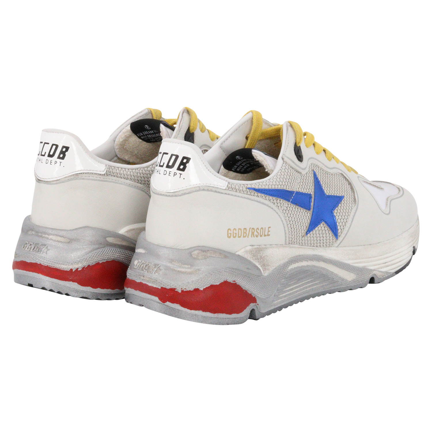 Golden Goose Sneaker  Running White/Blue/Red