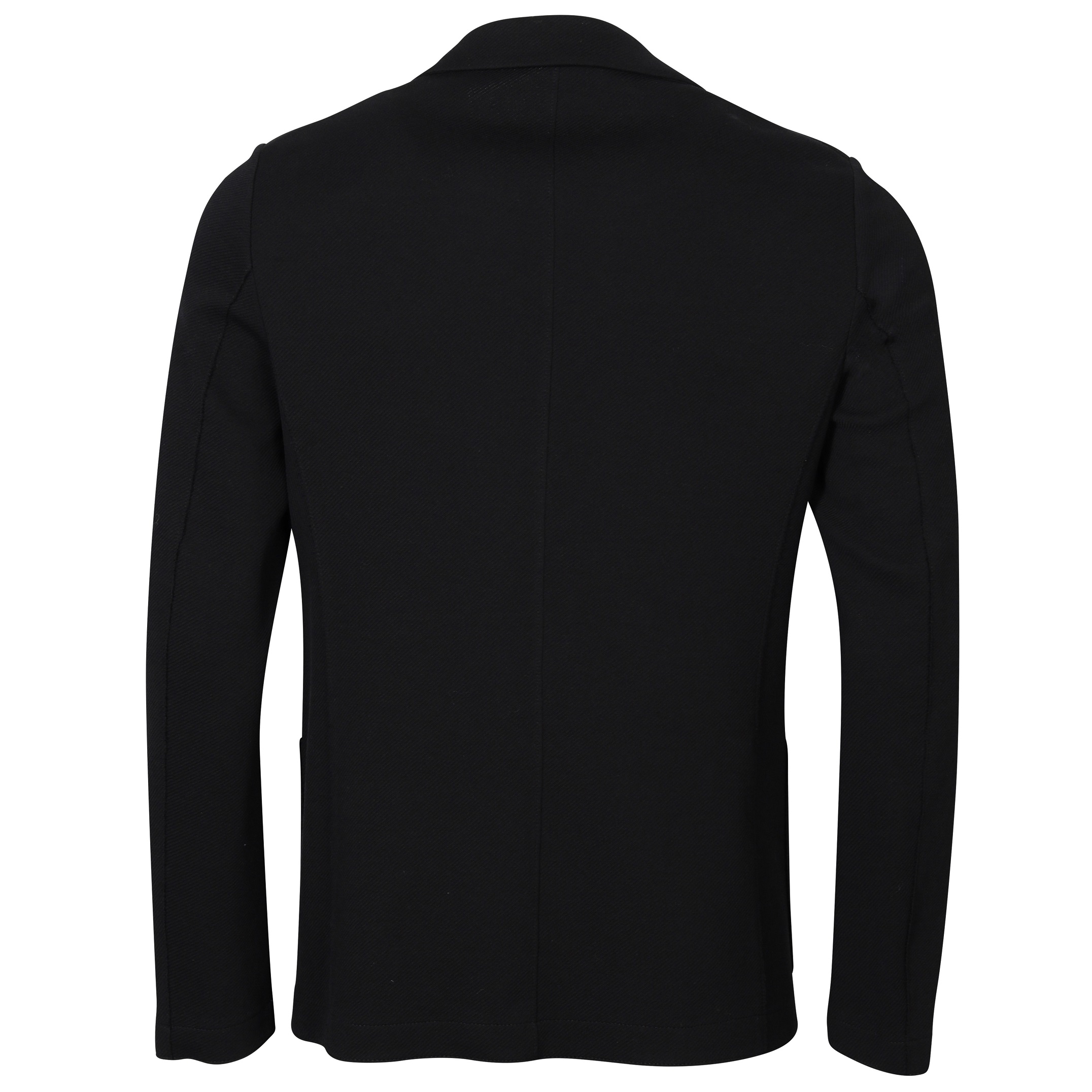 HARRIS WHARF Cotton Twill Jacket in Black 46