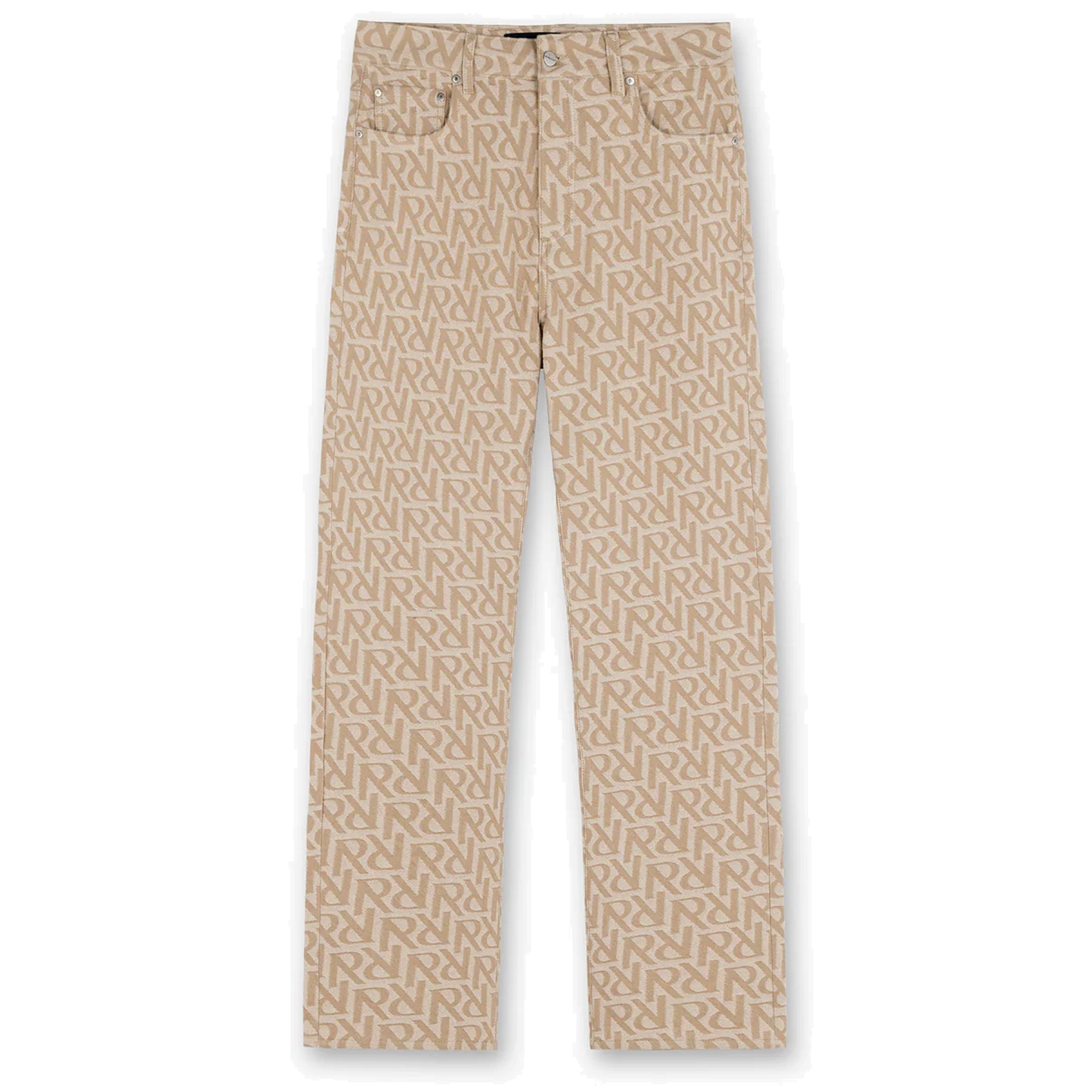 REPRESENT Initial Denim Pant in Sesame