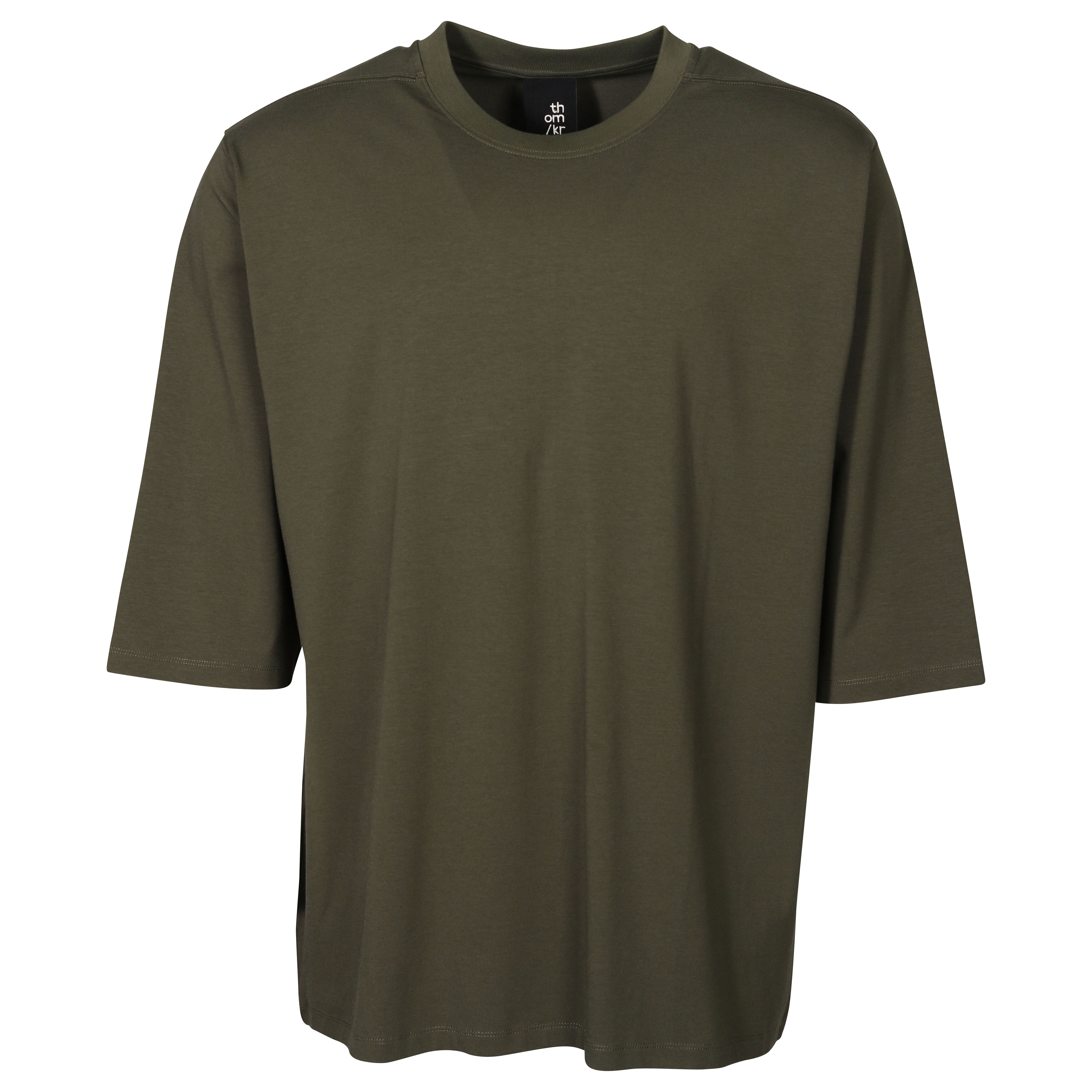 THOM KROM Oversize T-Shirt in Green XXL