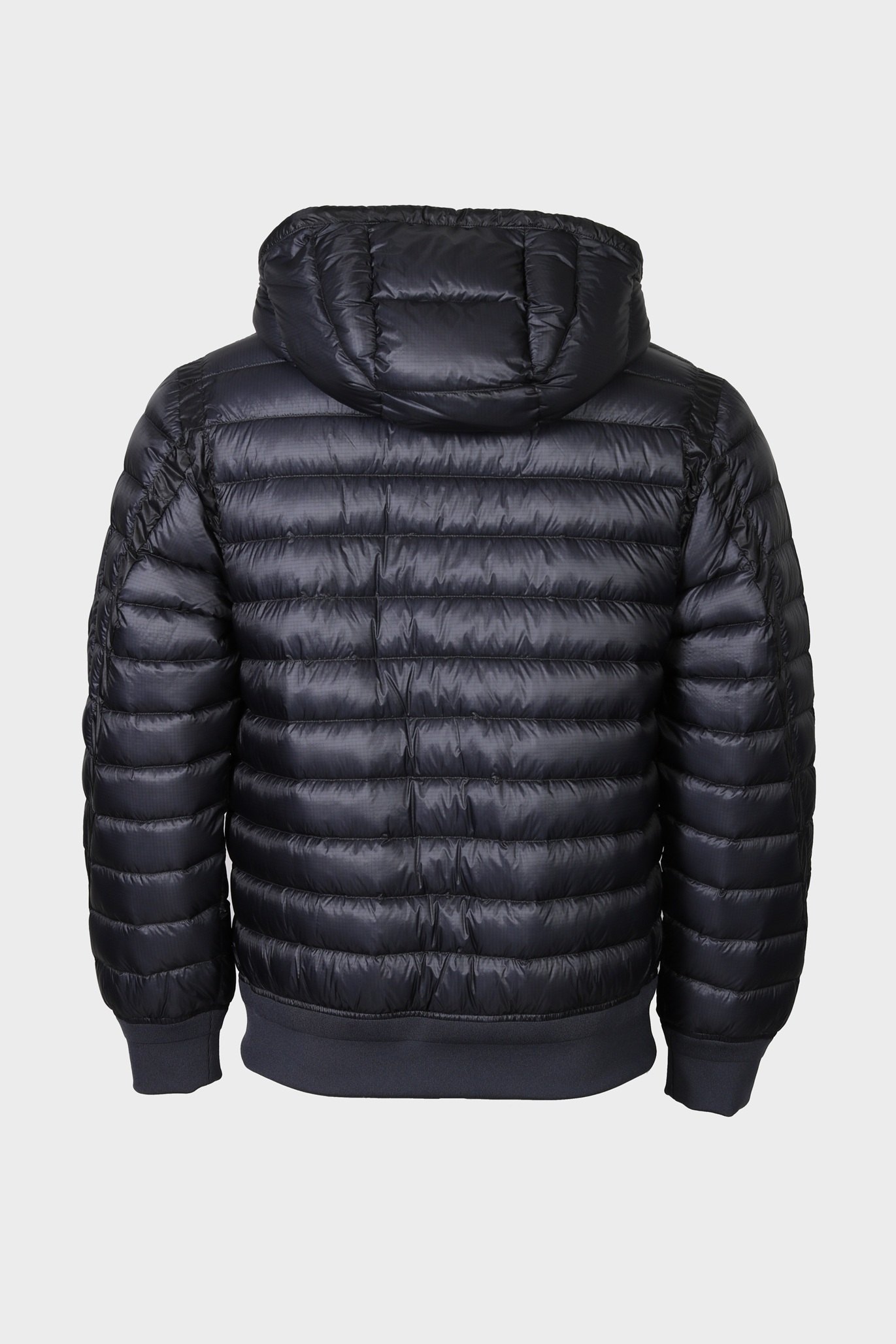 C.P. COMPANY D.D. Shell Hodded Light Down Jacket in Total Eclipse