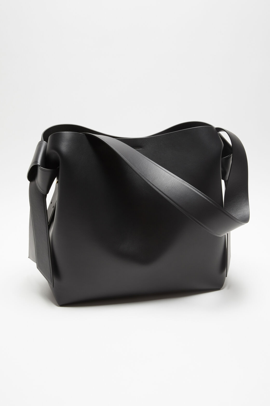 ACNE STUDIOS Musubi Midi Shoulder Bag in Black