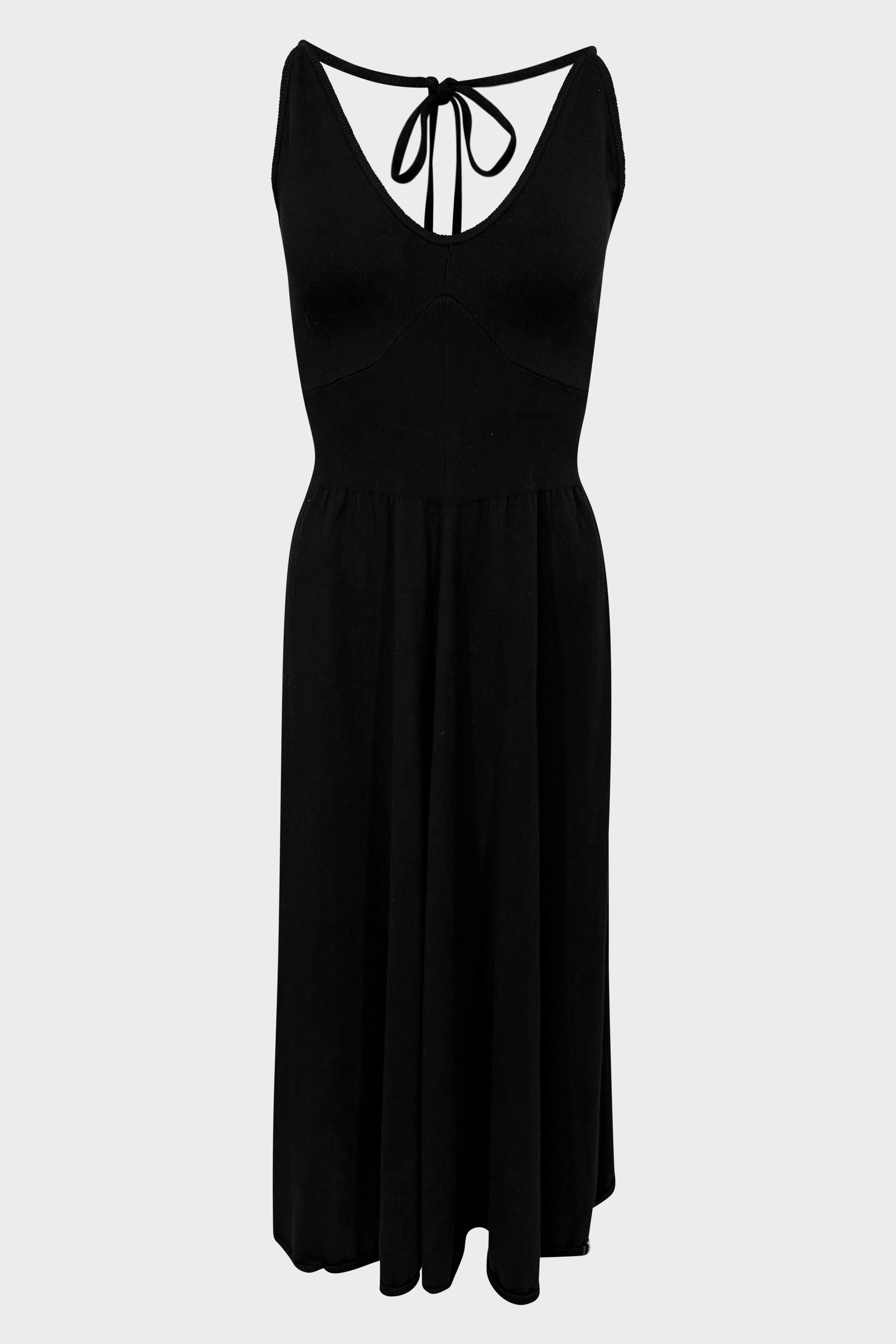 EXTREME CASHMERE Dress N°350 Norma in Raven