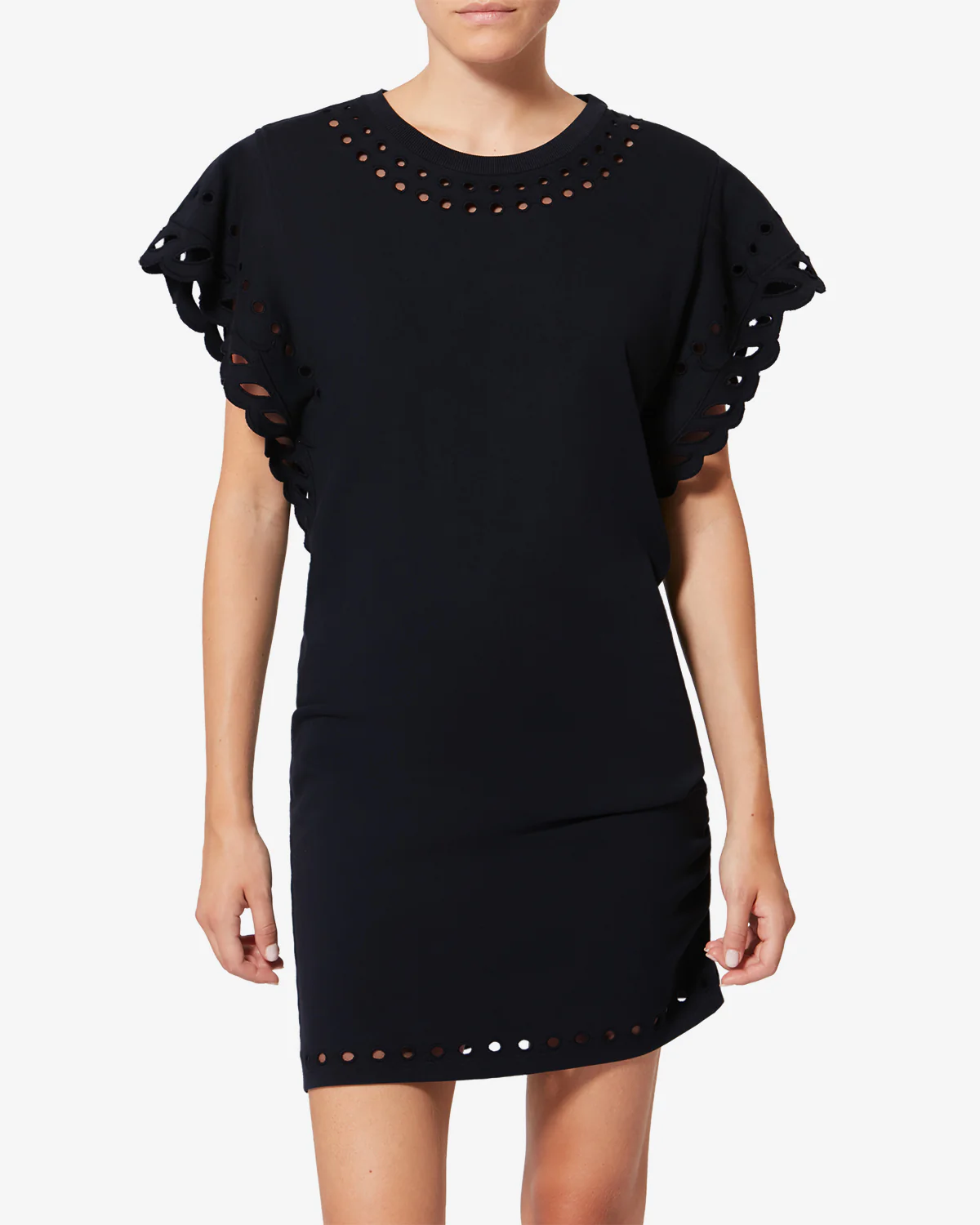 ISABEL MARANT ÉTOILE Orlane Dress in Faded Black