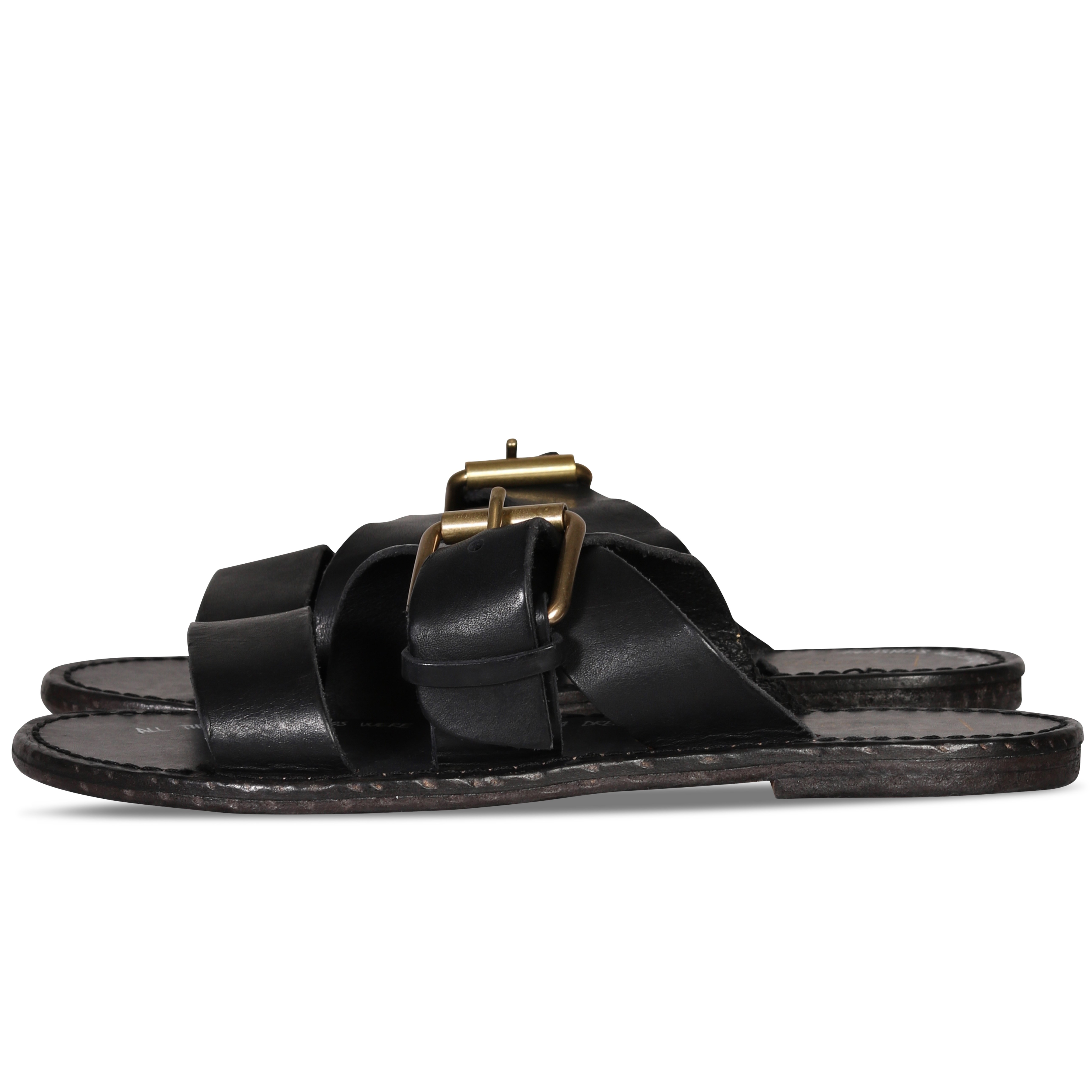 Golden Goose Sandals Margaret in Black 36