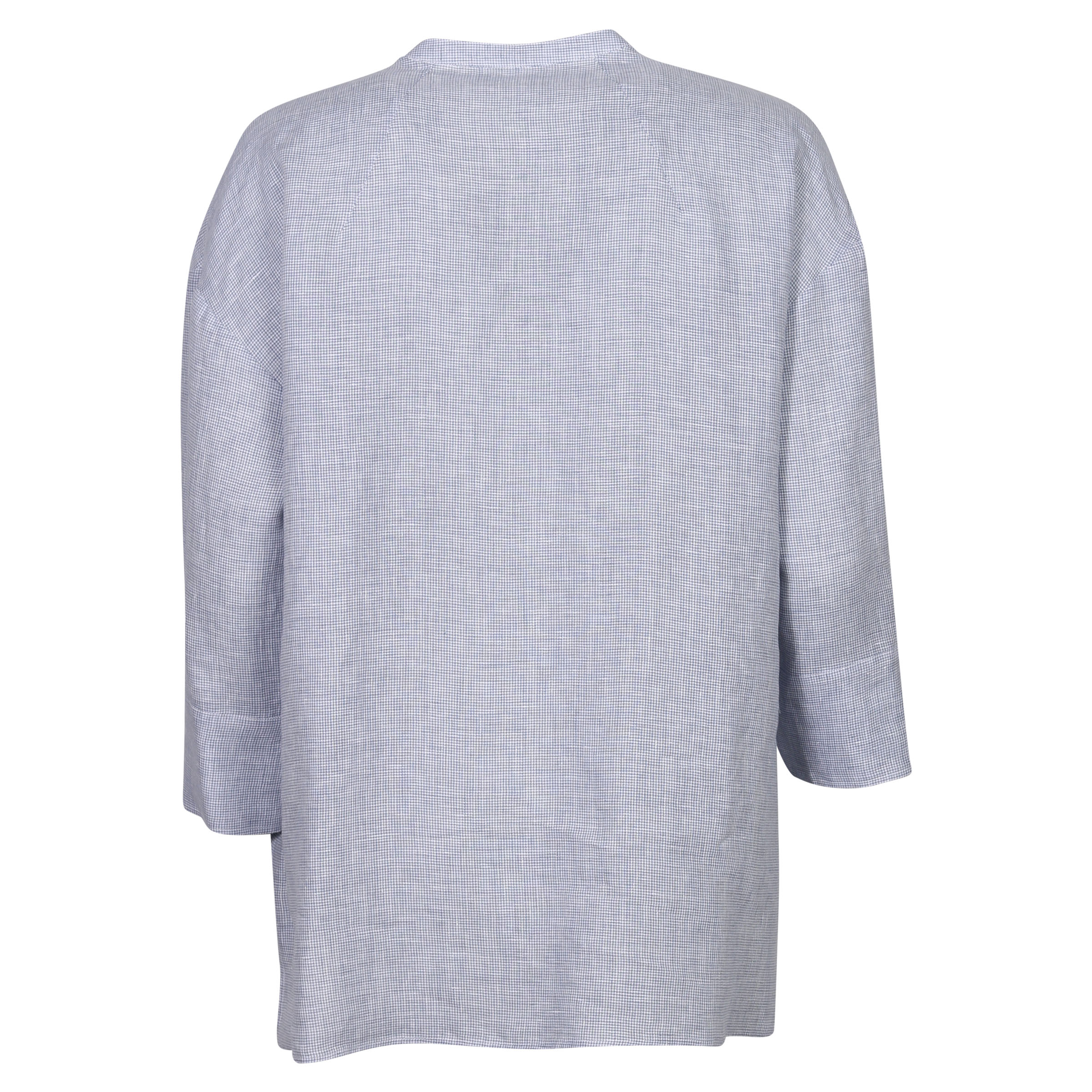 Sophie Linen Shirt Opis Rooster Step Light Blue