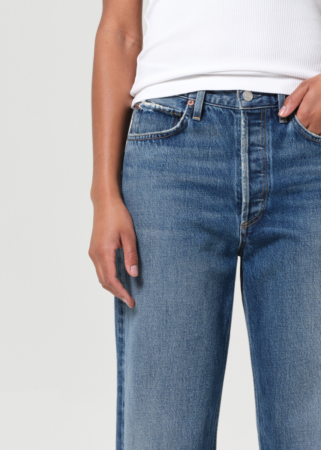AGOLDE 90's Jeans in Bounty Wash