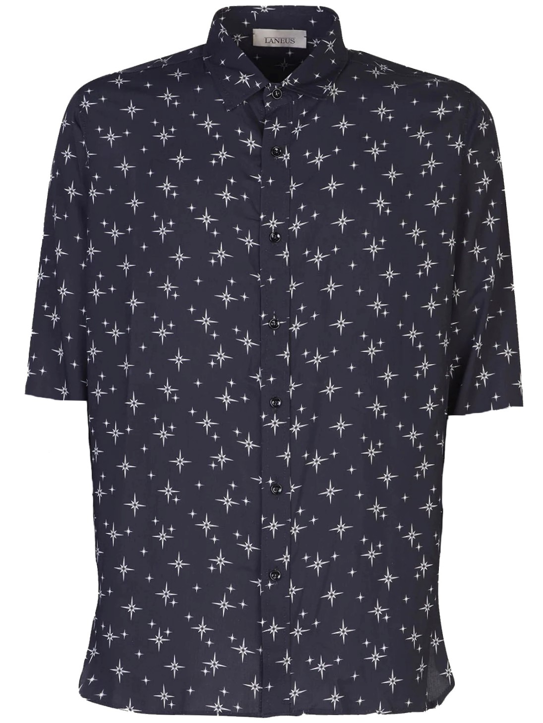 LANEUS Fireworks Shirt in Black 46