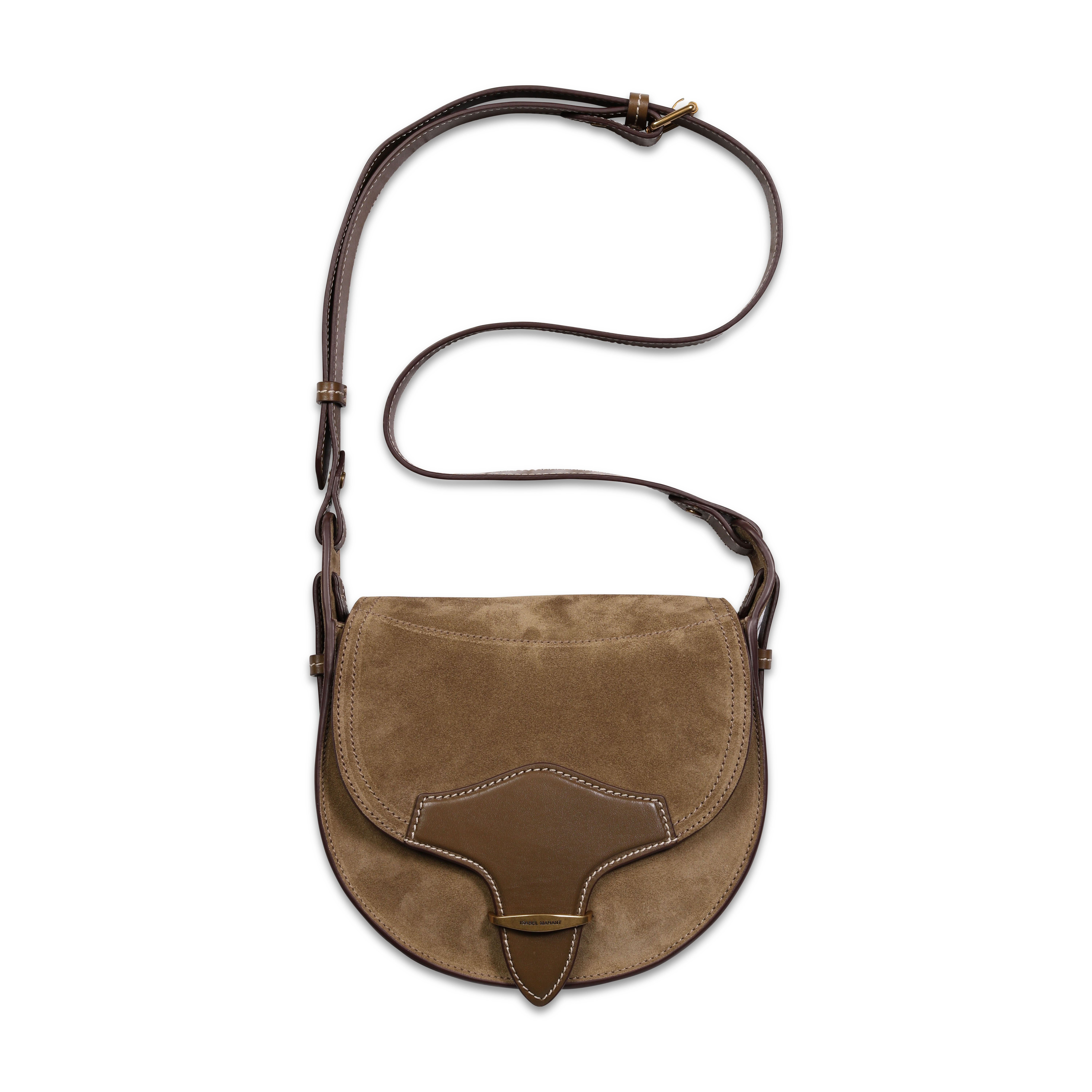 Isabel Marant Botsy Shoulder Bag in Khaki