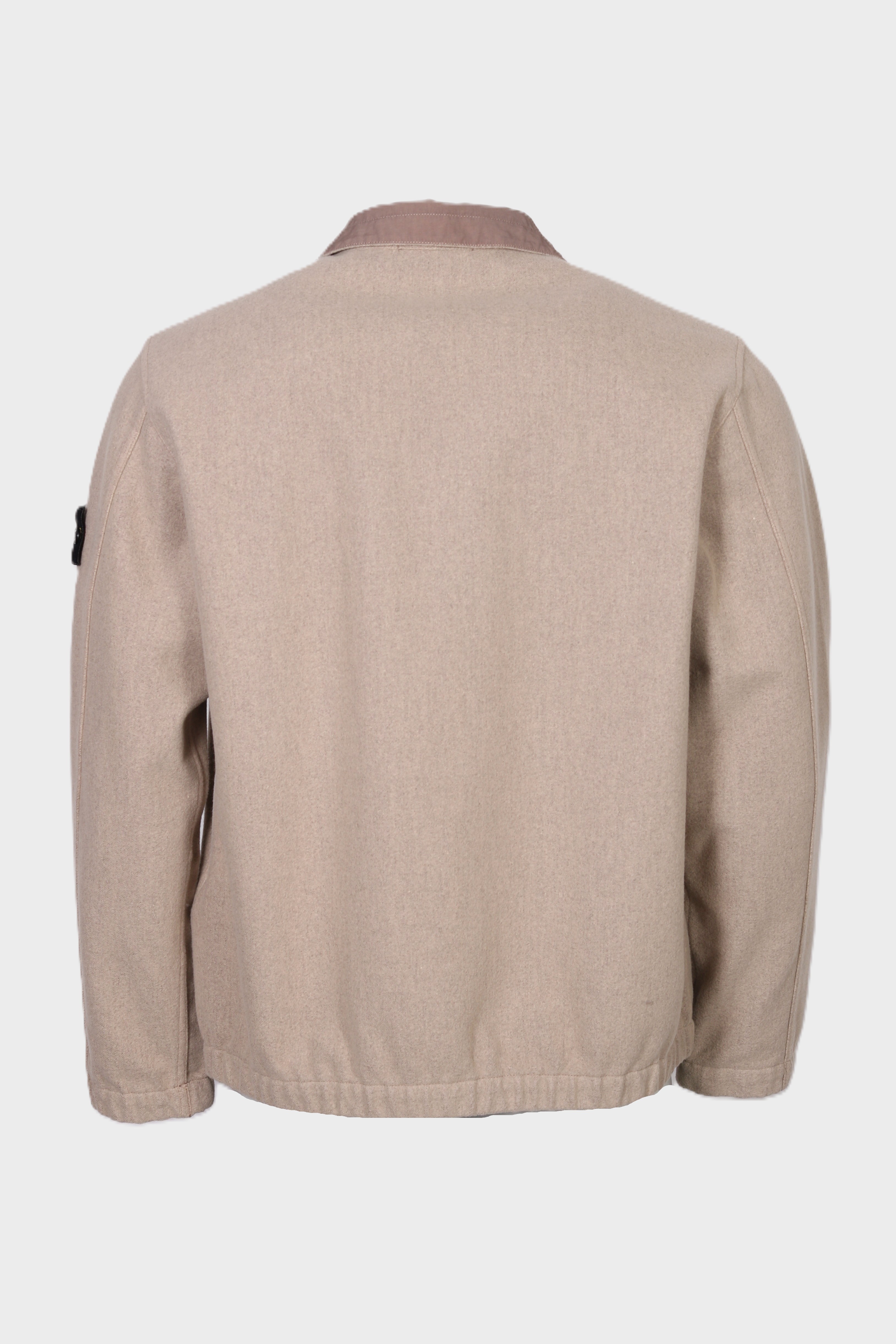 STONE ISLAND Wool Jacket in Beige