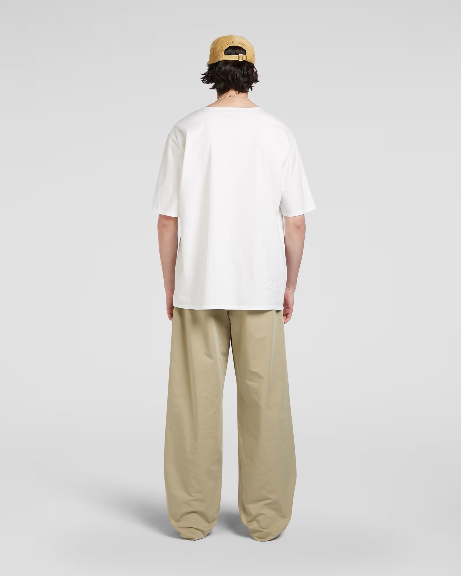 APPLIED ART FORMS Light Cotton T-Shirt in Light Ecru