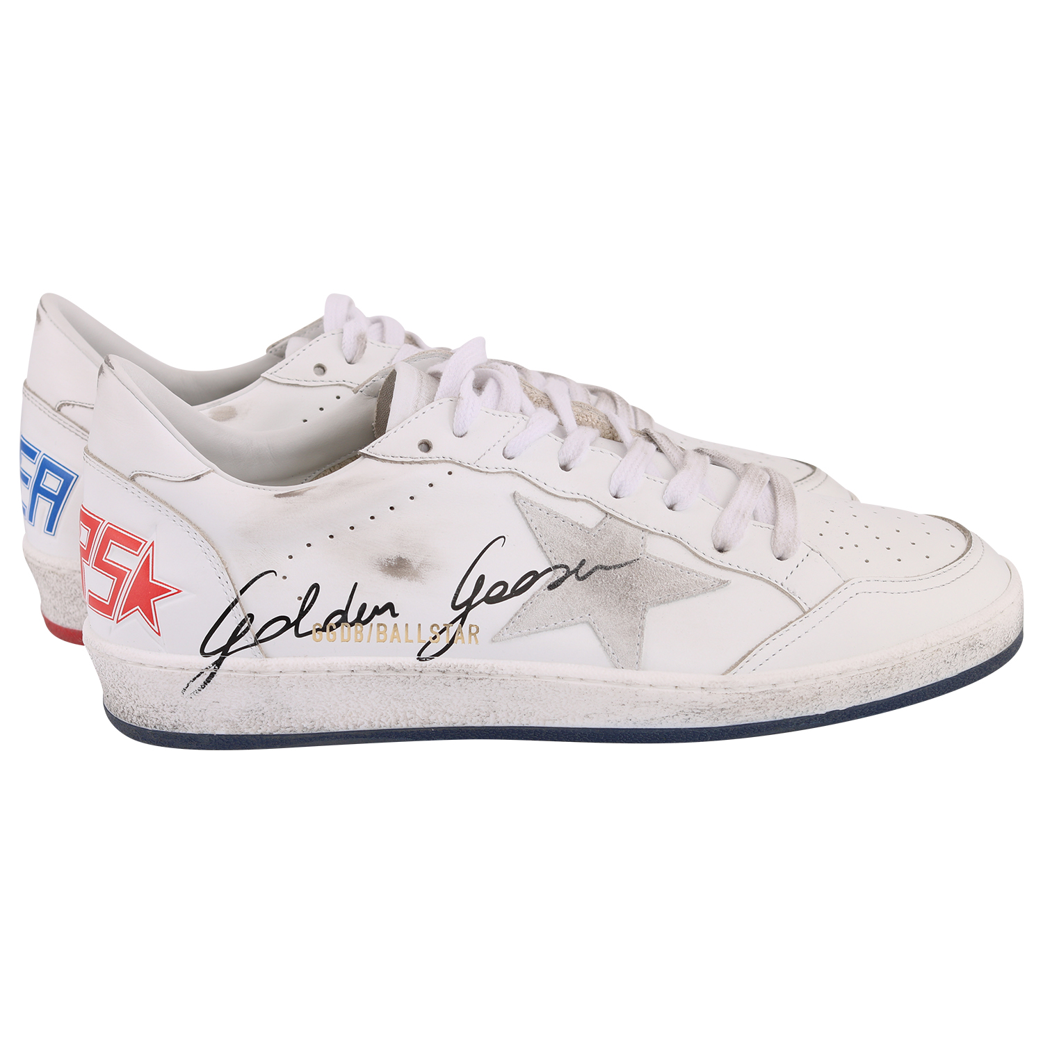 Golden Goose Sneaker Ball Star White/Blue