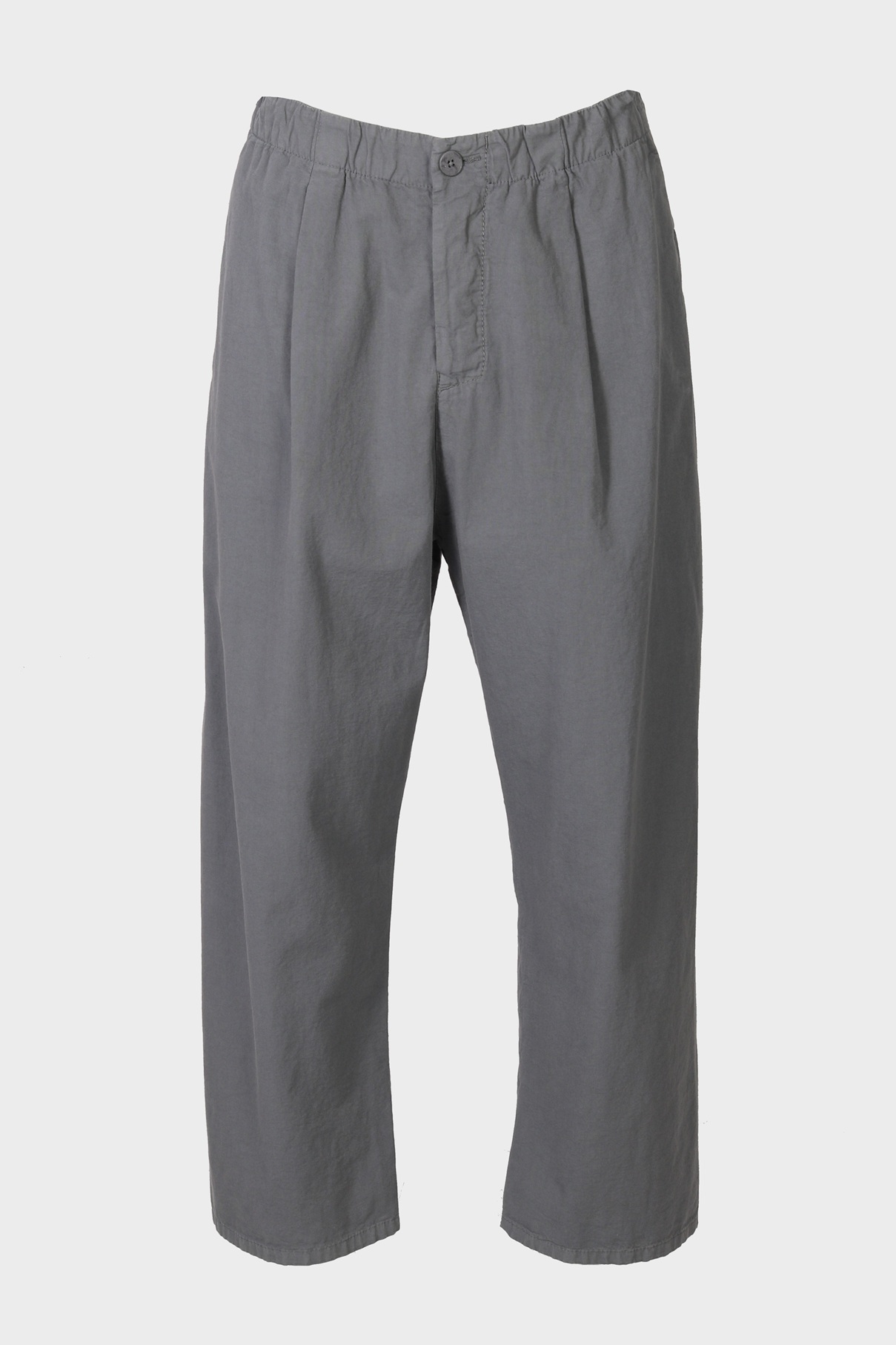 TRANSIT UOMO Cotton/Linen Pant in Dark Grey XL
