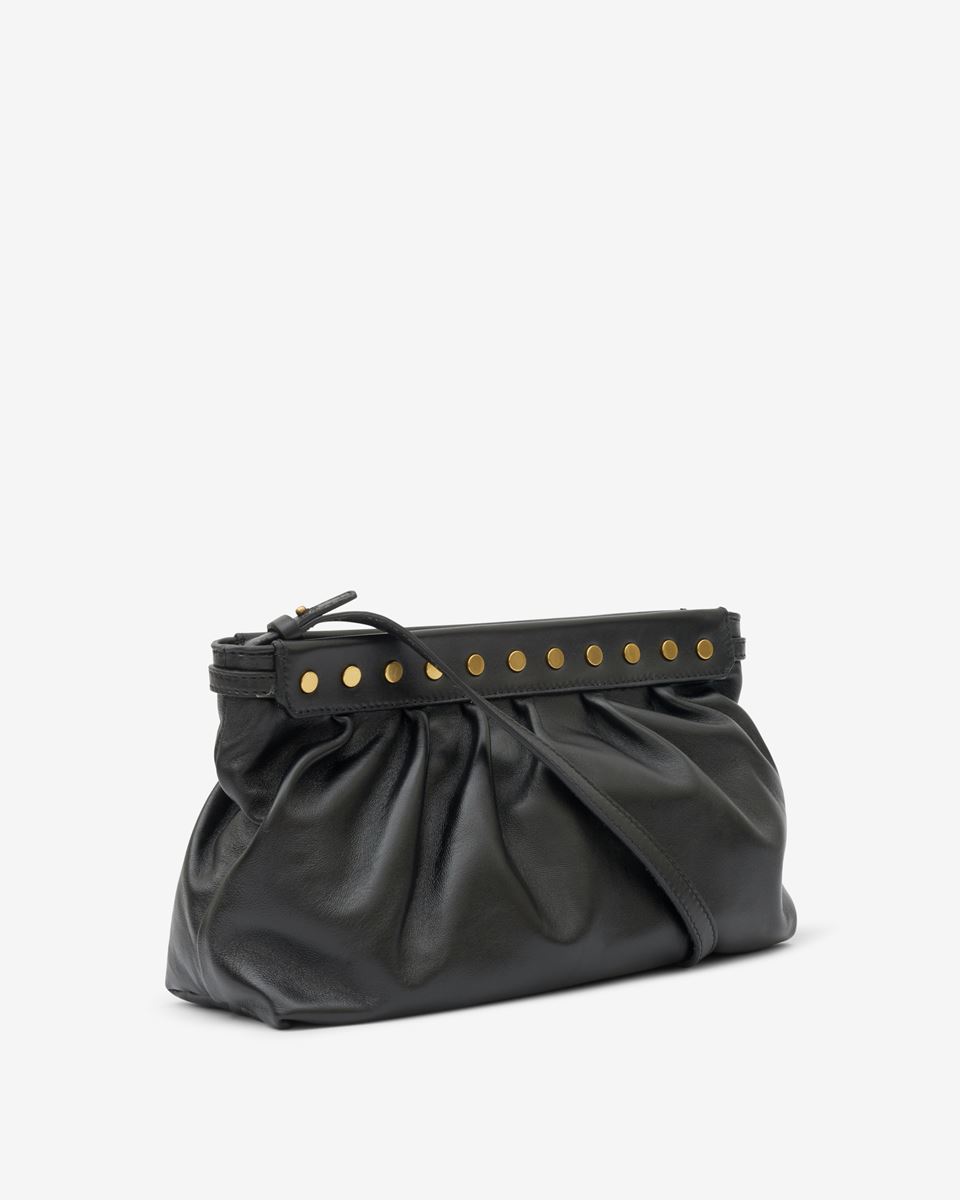 ISABEL MARANT Luz Small Pouch in Black