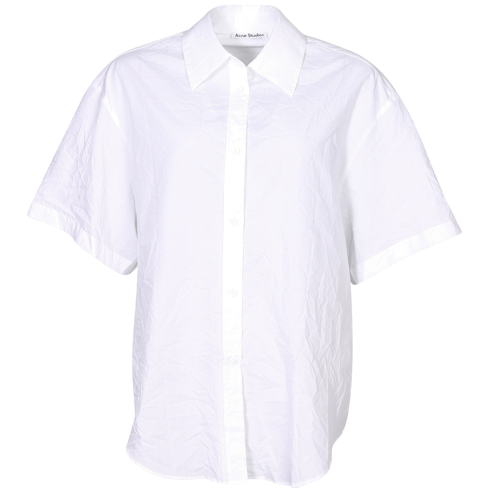 ACNE STUDIOS White Shirt Back Stitched 38