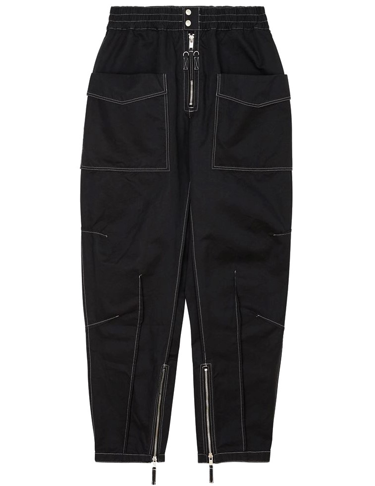 ISABEL MARANT Tilseno Pant in Faded Black