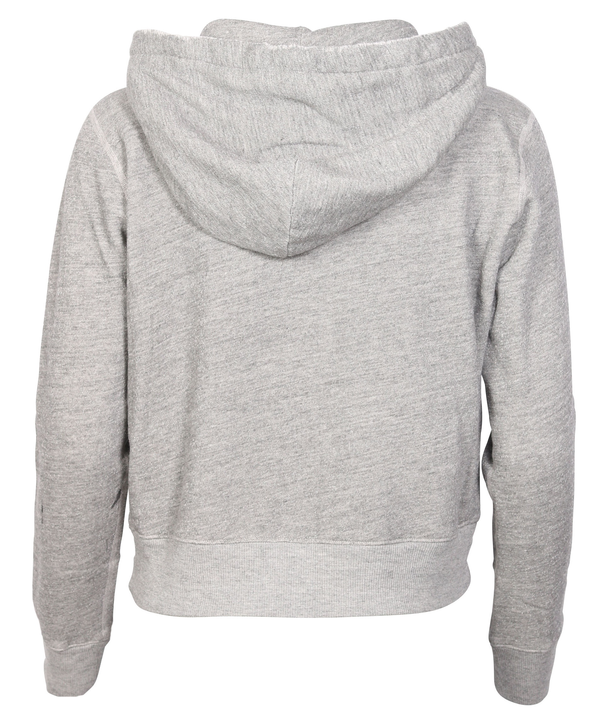 Nili Lotan Extrasoft Zip Hoodie Callie Heathergrey